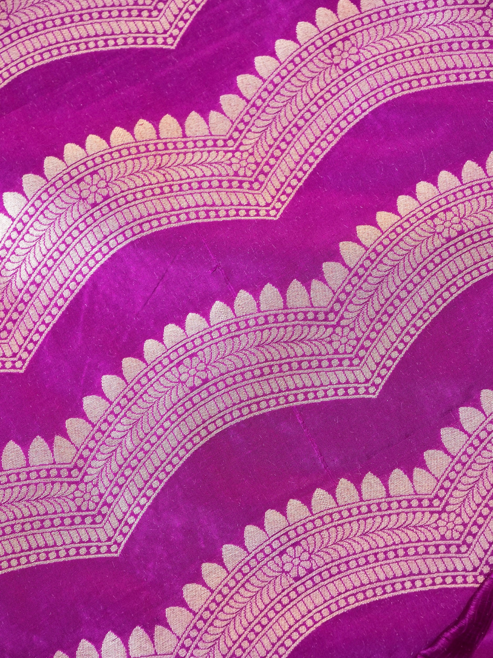 Handloom Banarasi Katan Silk Kalidar Ambrozia Lehenga