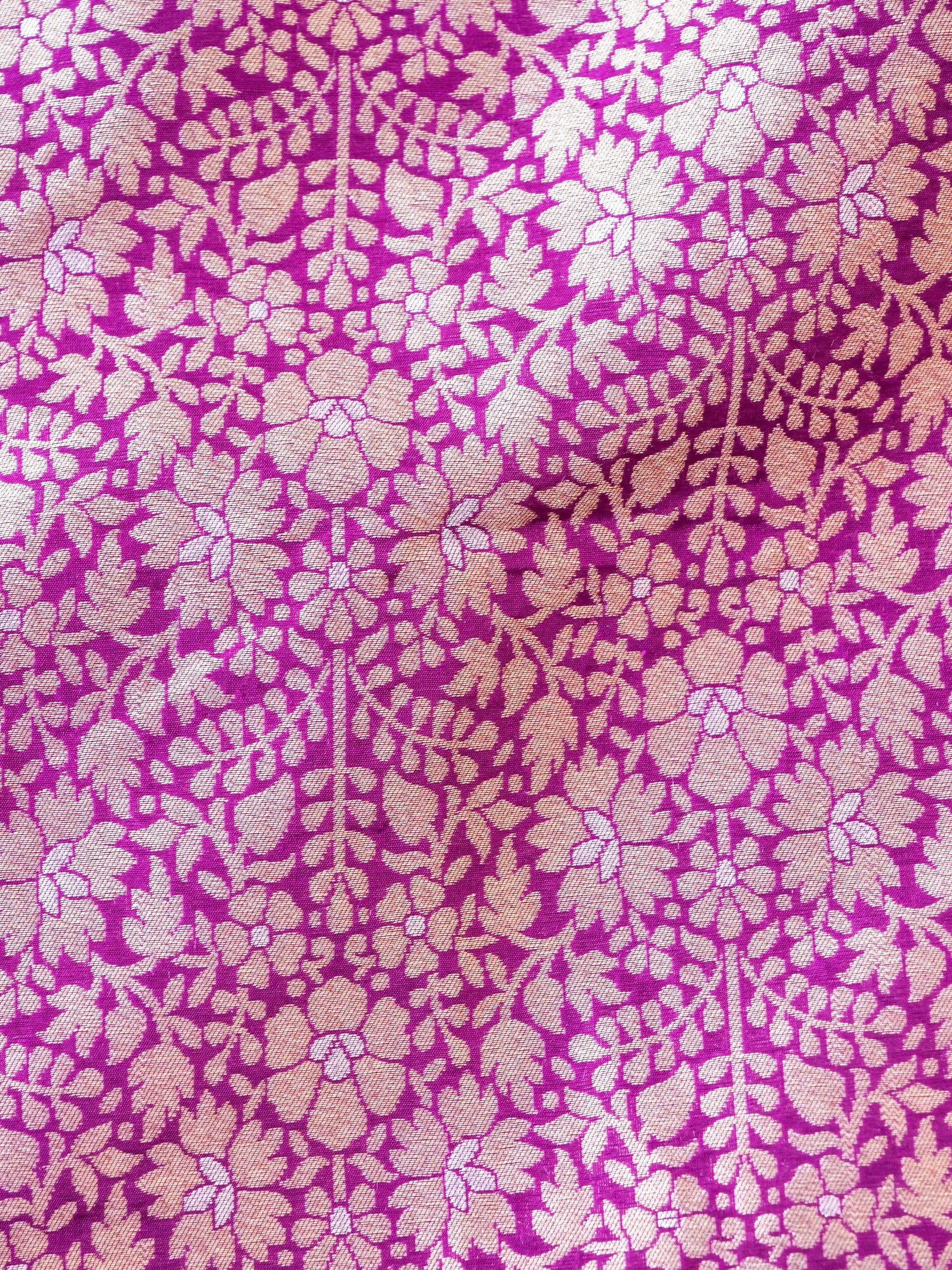 Handloom Banarasi Katan Silk Kalidar Ambrozia Lehenga