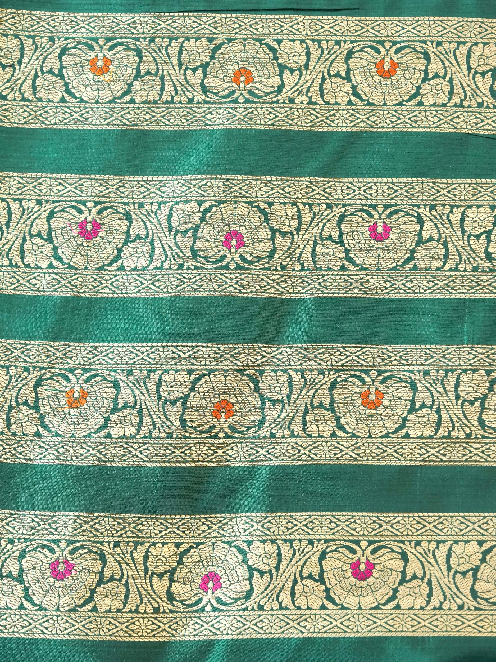 Handloom Banarasi Katan Silk Kalidar Gulrangi Bagh Lehenga