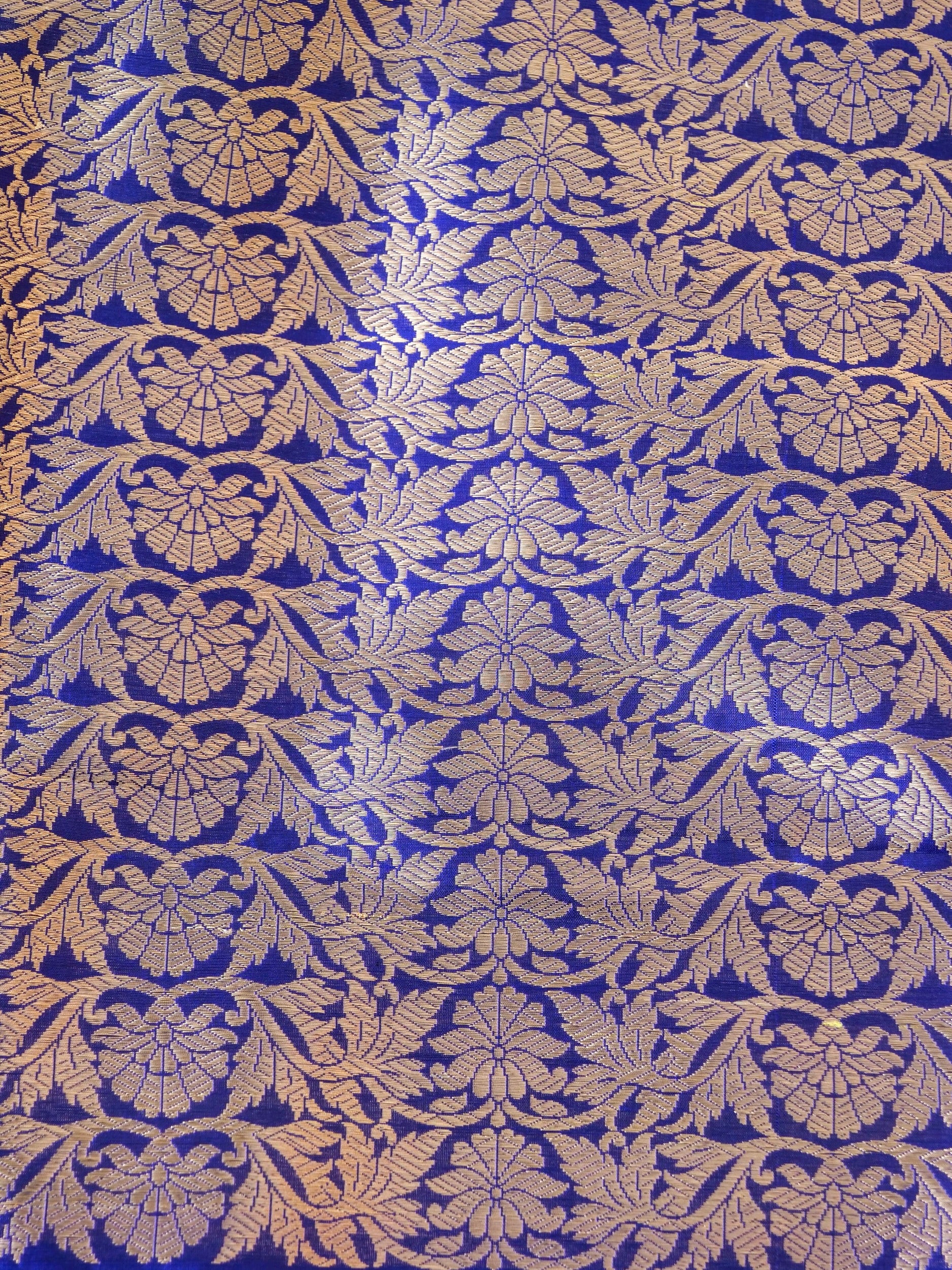 Handloom Banarasi Katan Silk Kalidar Aranya Lehenga