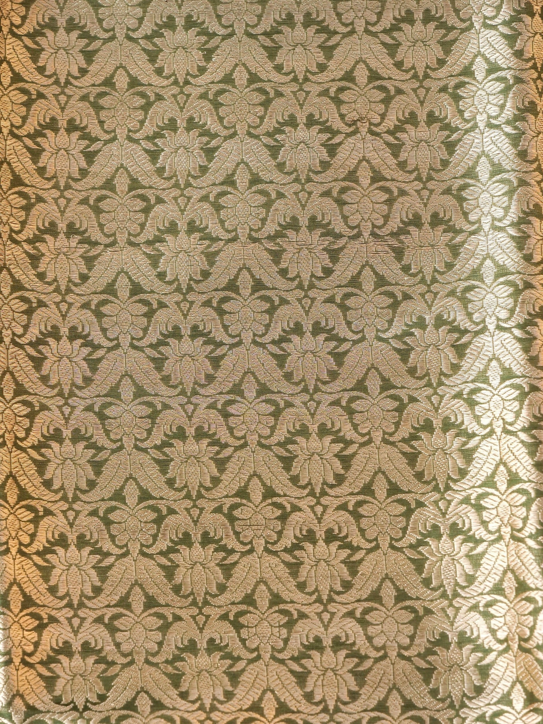 Handloom Banarasi Katan Silk Kalidar Manjari Lehenga