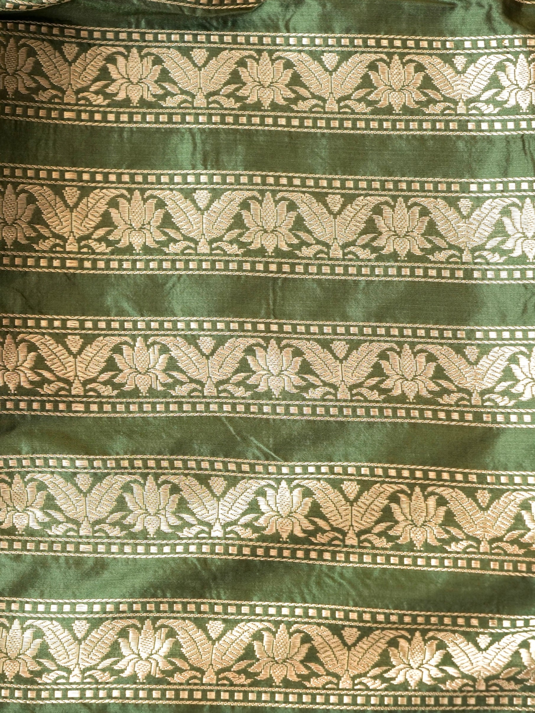 Handloom Banarasi Katan Silk Kalidar Manjari Lehenga