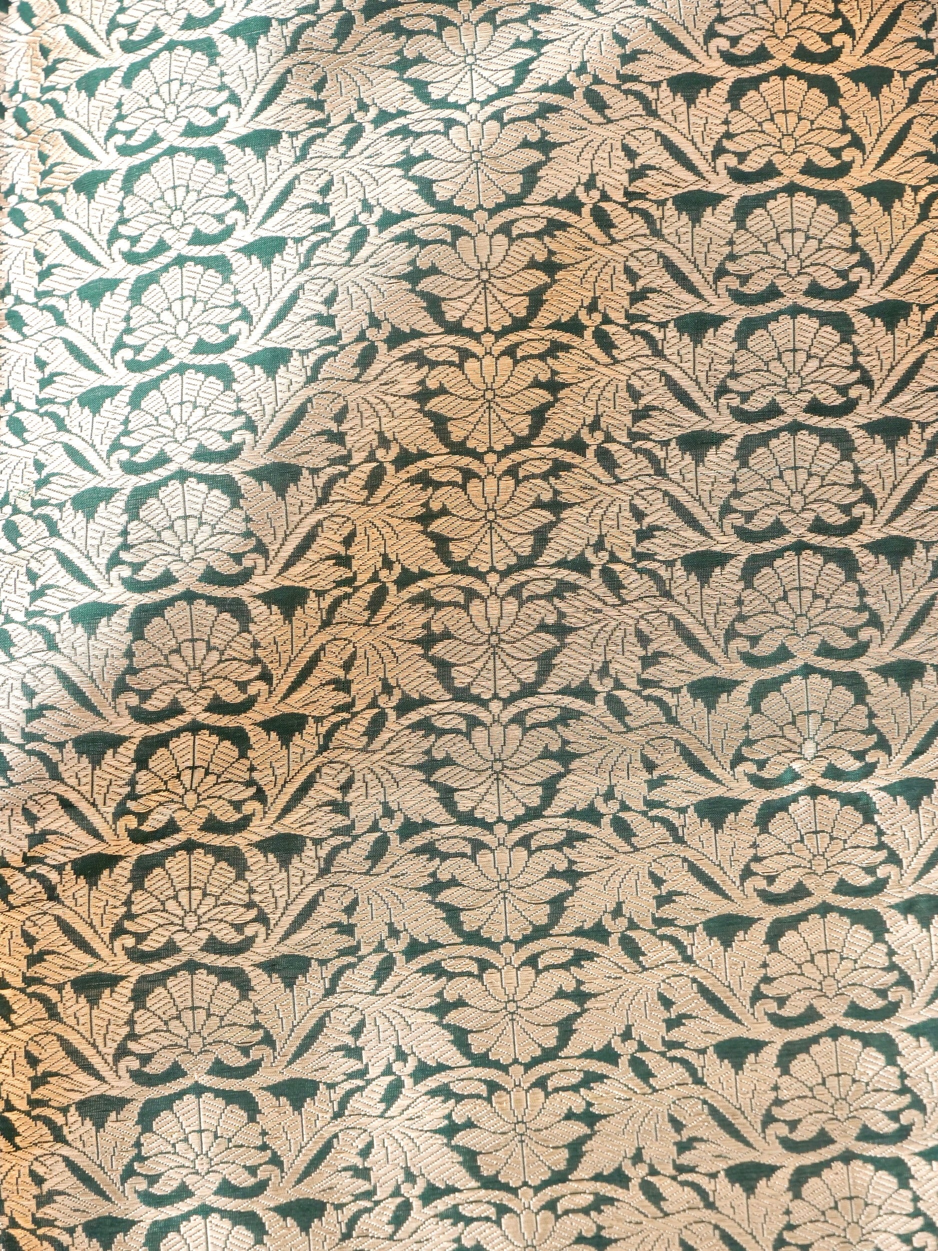 Handloom Banarasi Katan Silk Kalidar Aranya Lehenga