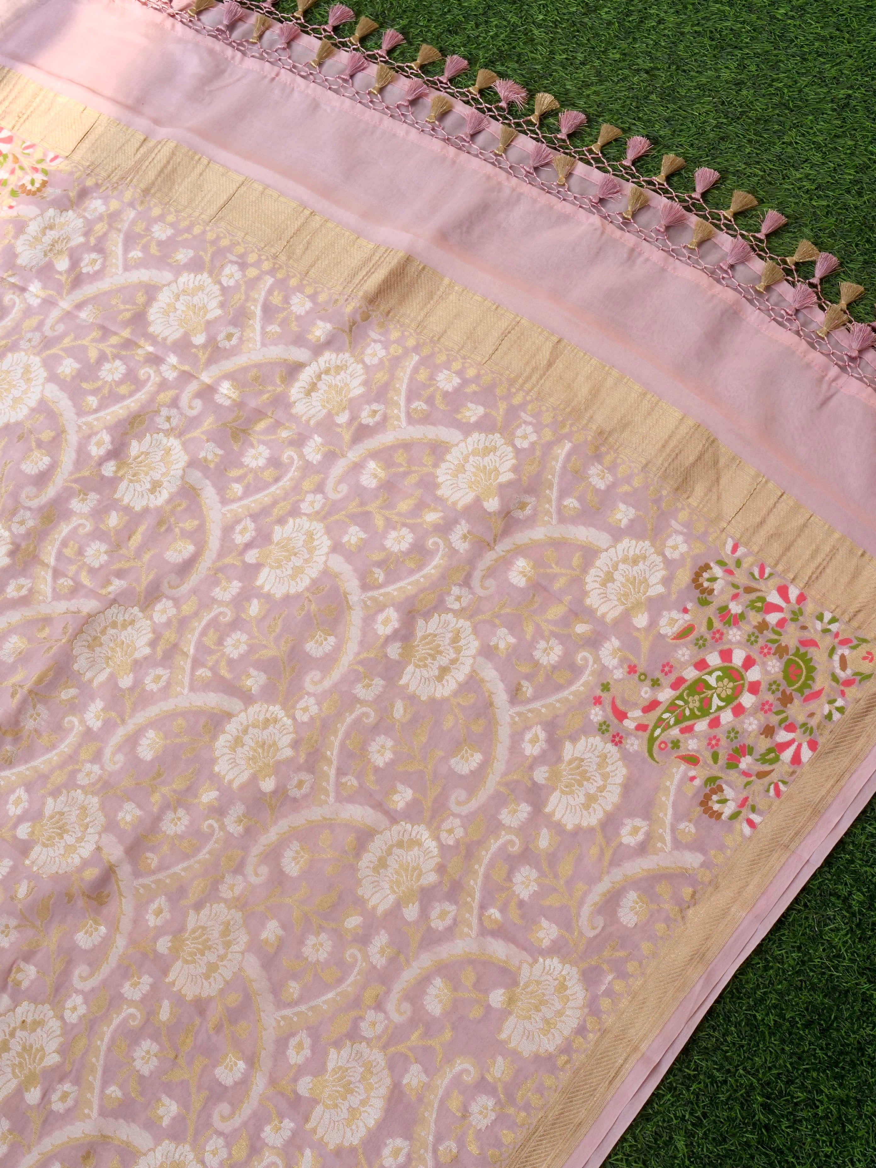 Georgette Banarasi Dyeable Dupatta