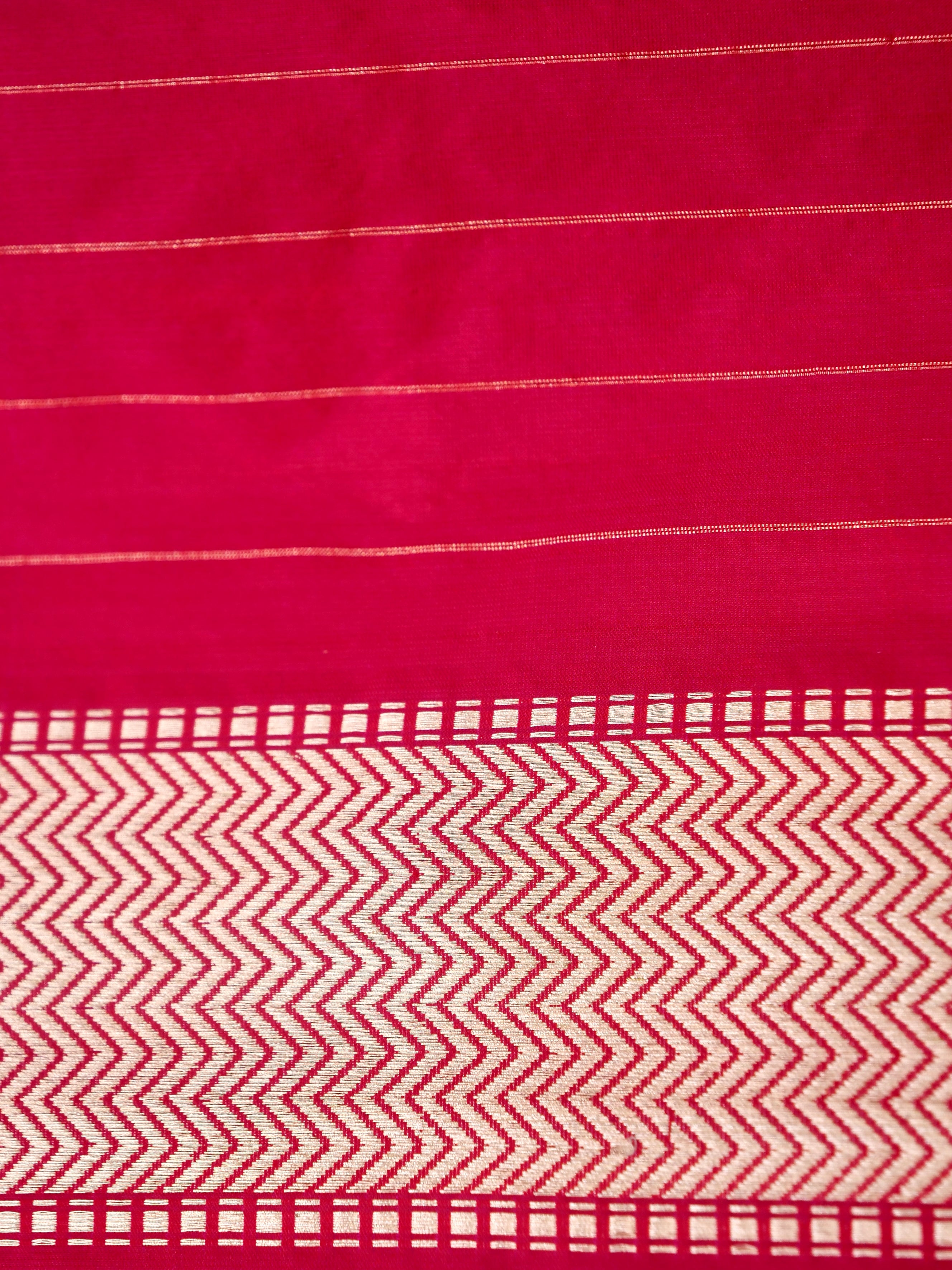 Handloom Banarasi Pure Katan Silk Zarmrig Kadwa Saree