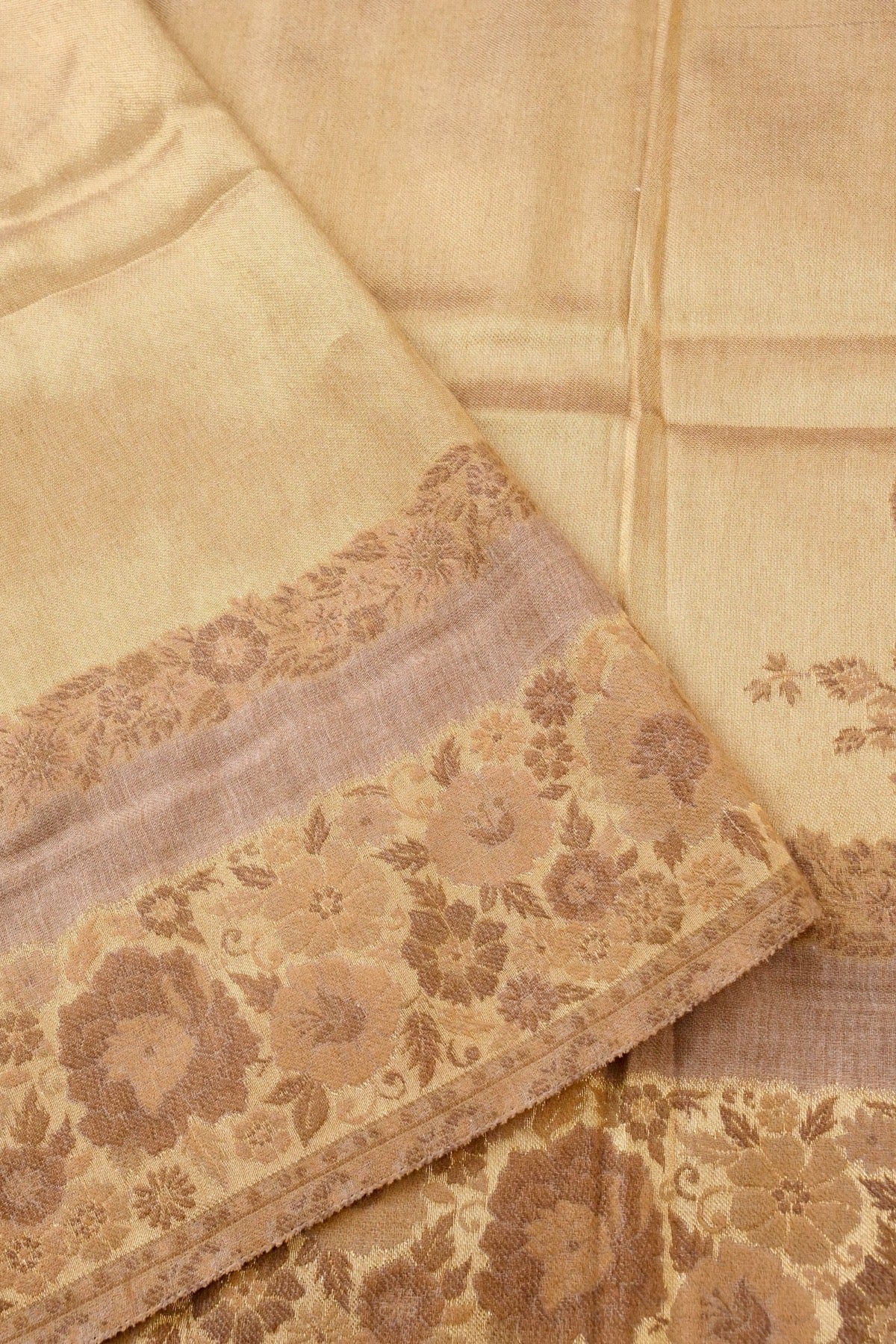 Tissue Semi Pashmina Handwoven Kashmiri Shawl