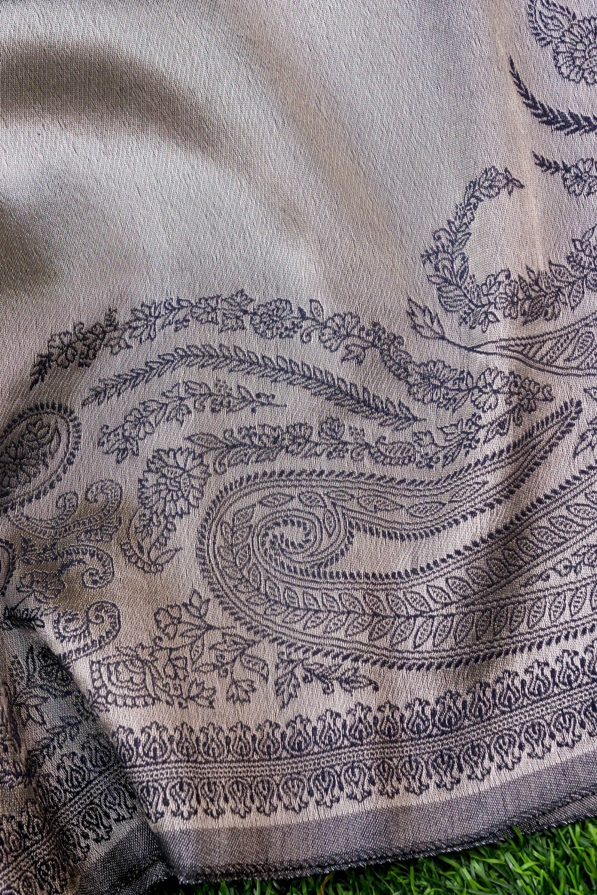 Tissue Semi Pashmina Handwoven Kashmiri Shawl