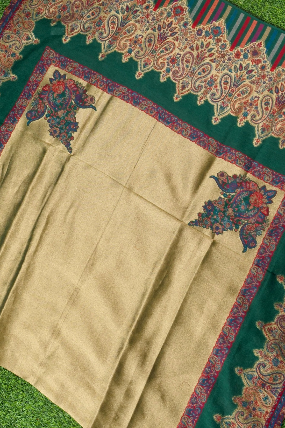 Tissue Semi Pashmina Handwoven Kashmiri Shawl