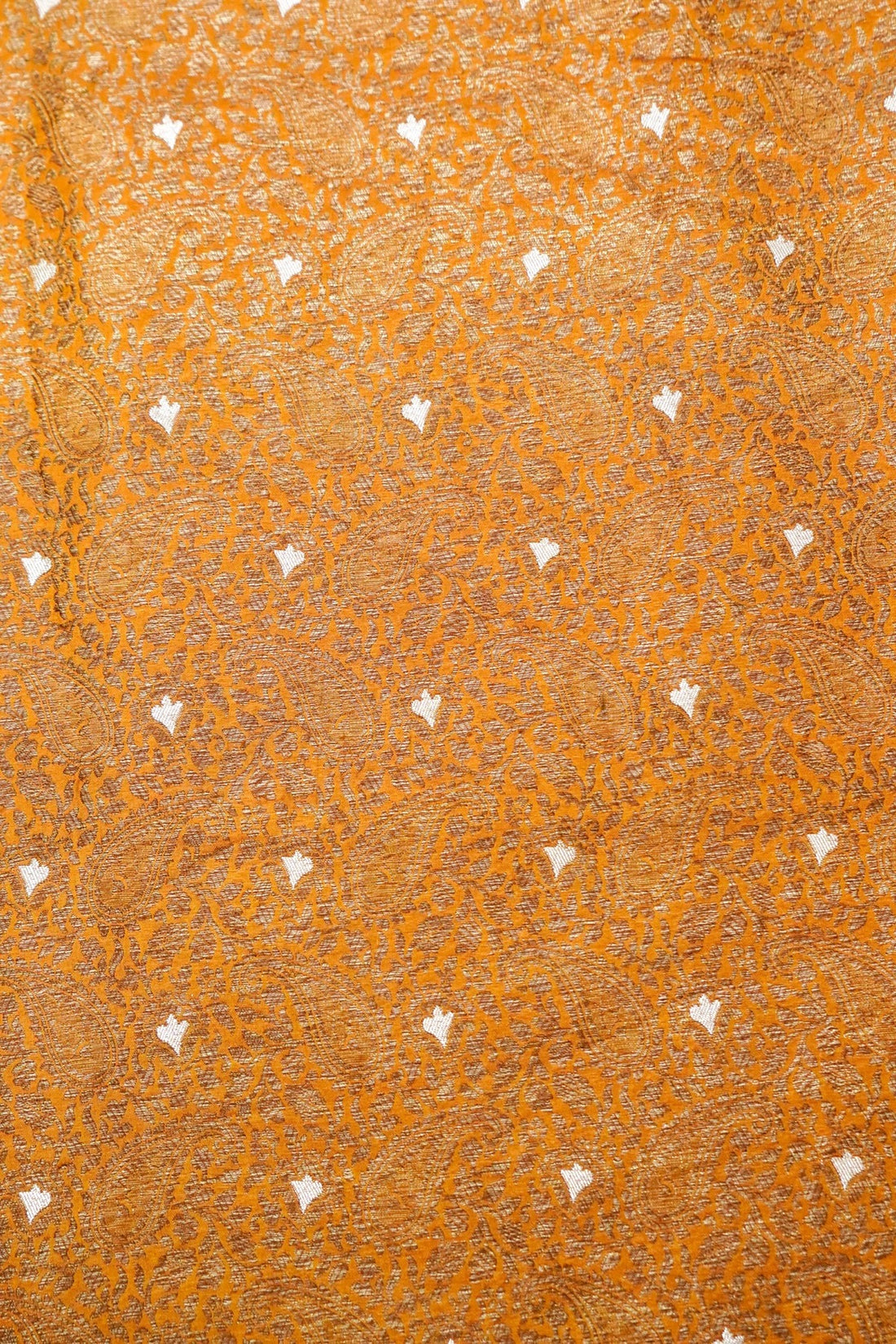 Handloom Pure Brocade Banarasi Fabric