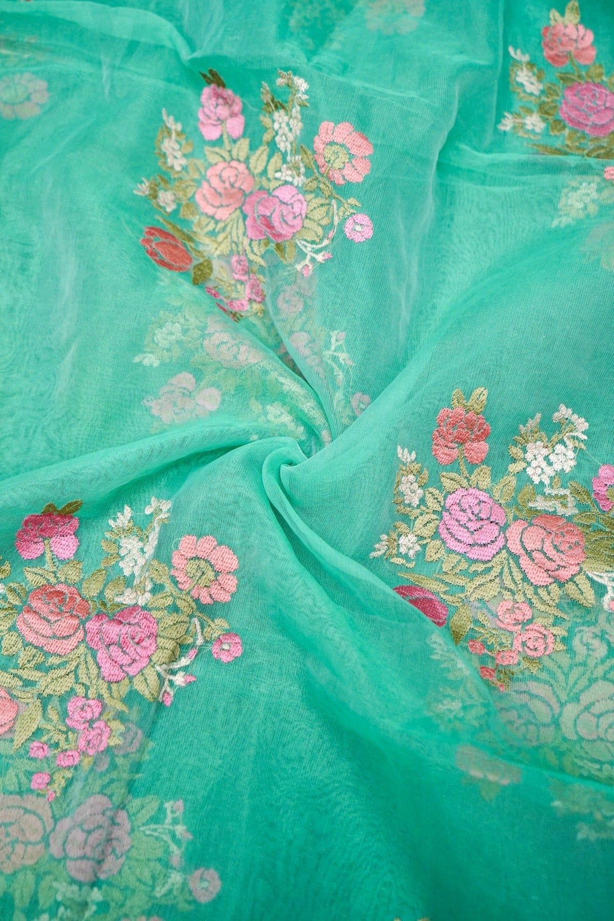 Pure Organza Silk Fabric