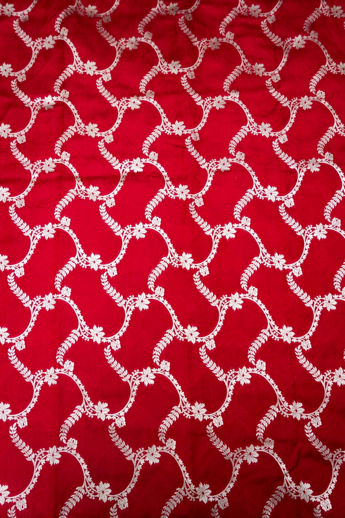 Handloom Pure Brocade Banarasi Fabric