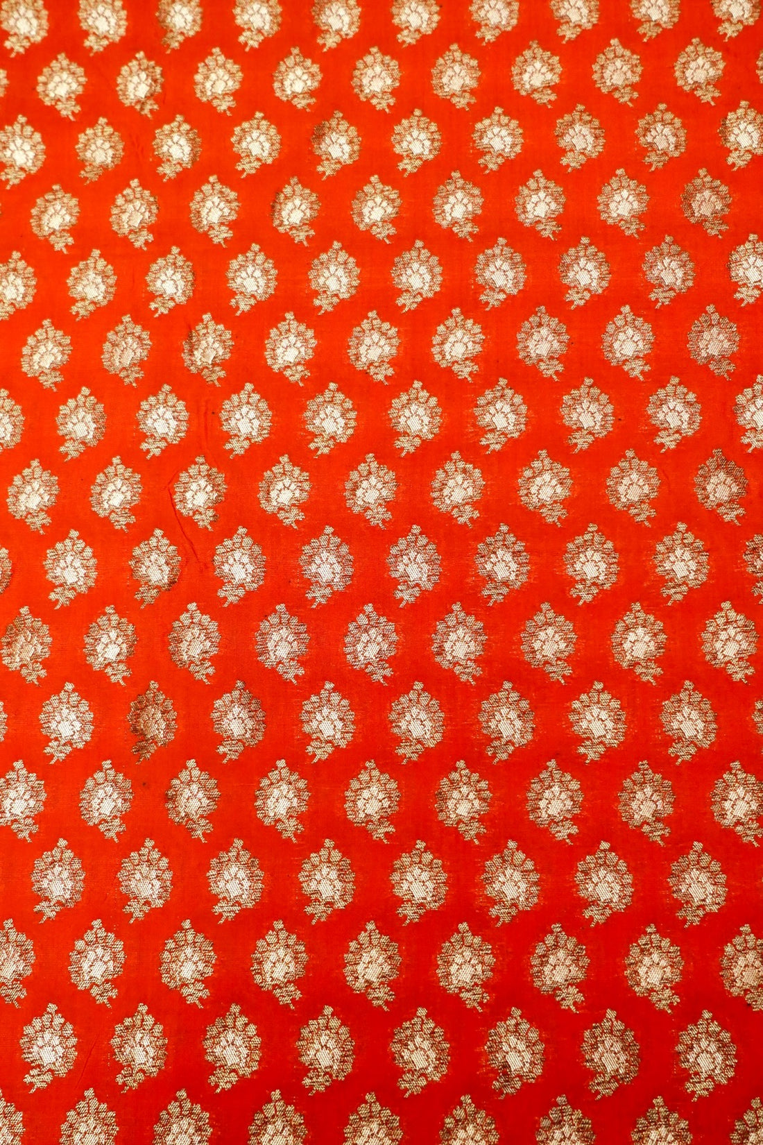 Handloom Pure Brocade Banarasi Fabric