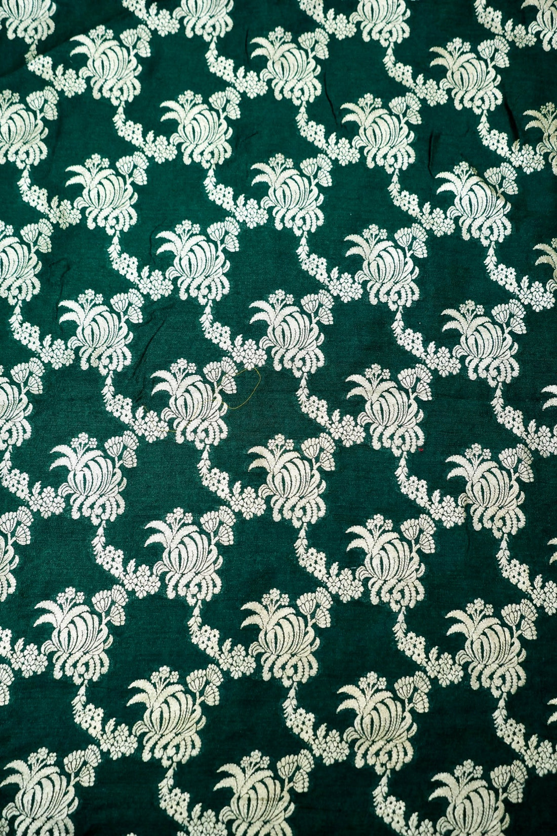 Moonga Silk Handloom Banarasi Fabric