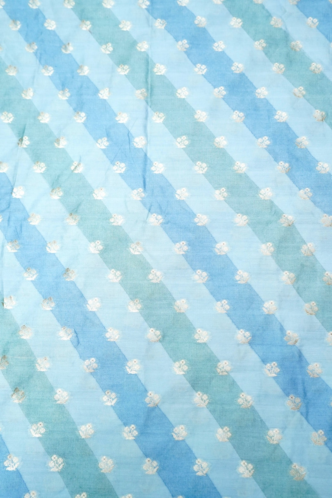 Moonga Silk Handloom Banarasi Fabric