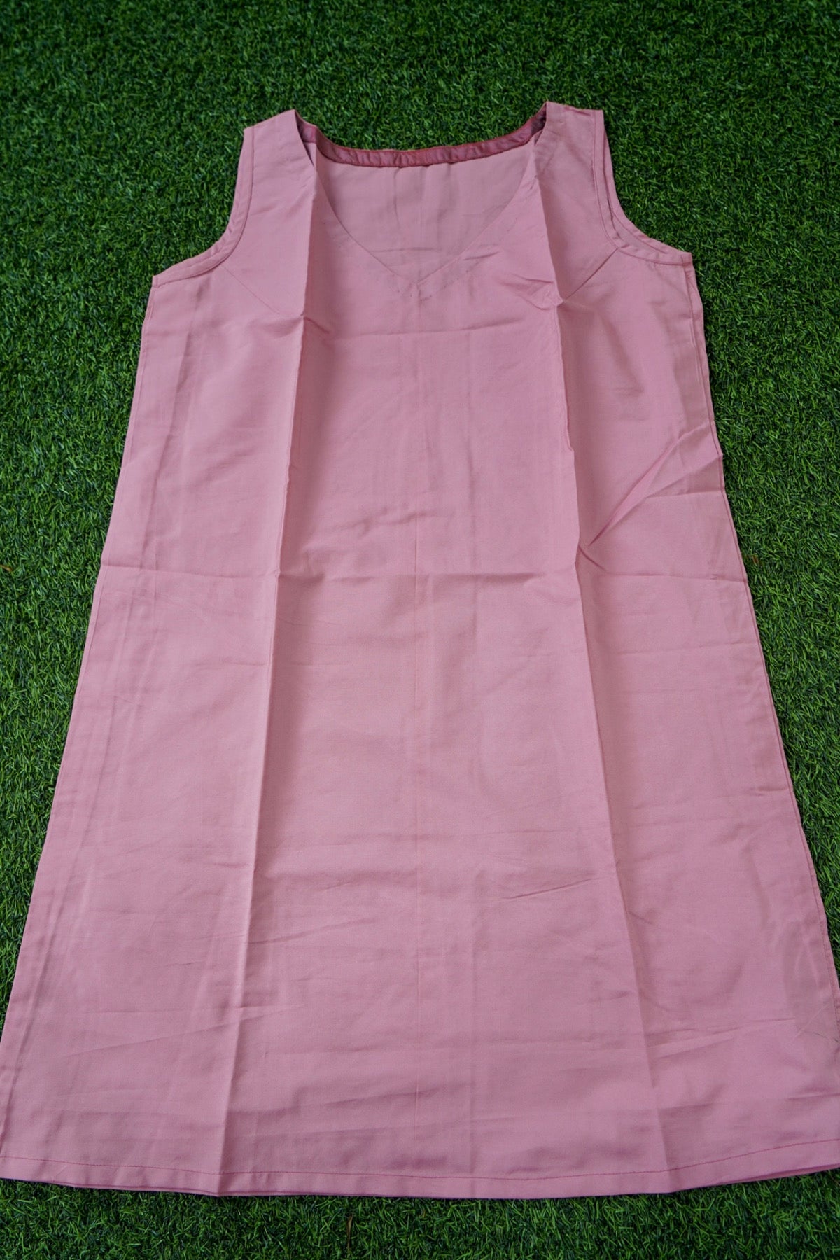 Crushed Tissue Silk Embroidered Kaftan in Orange