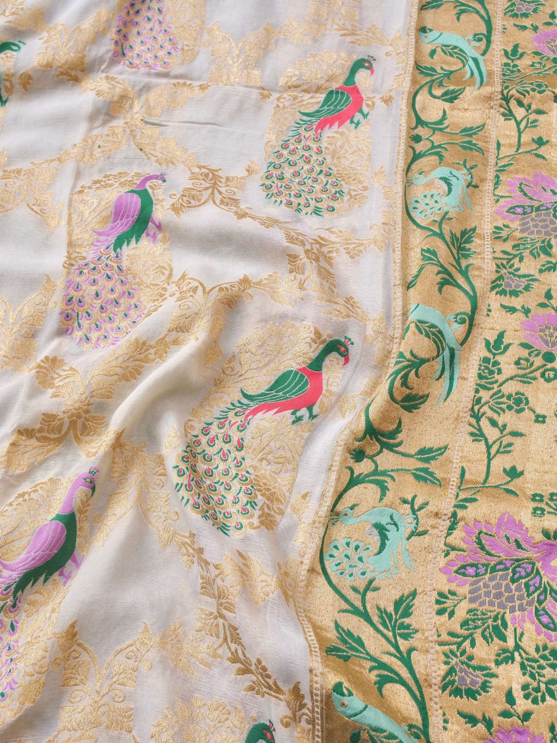 Georgette Banarasi Dyeable Dupatta