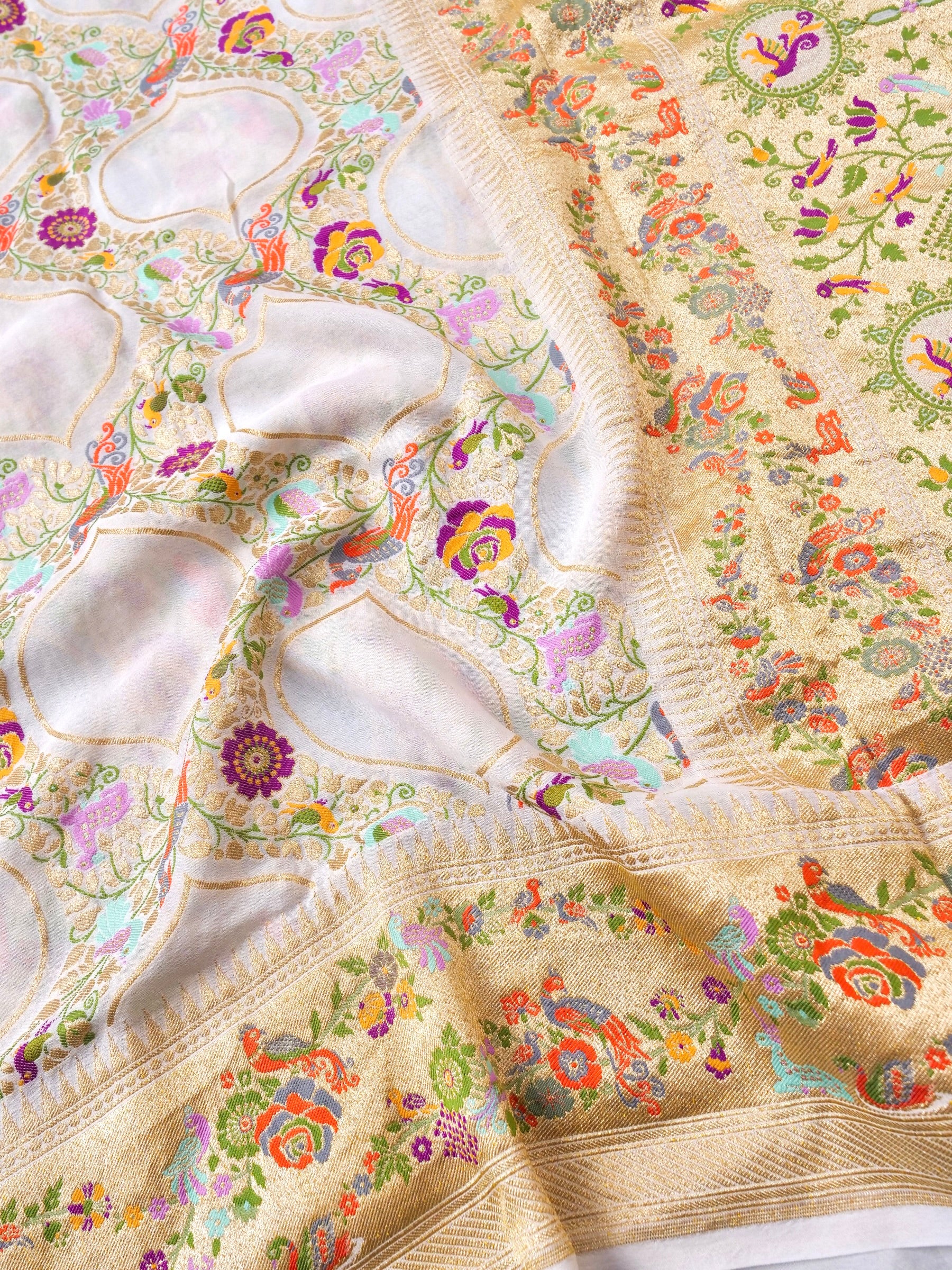 Georgette Banarasi Dyeable Dupatta