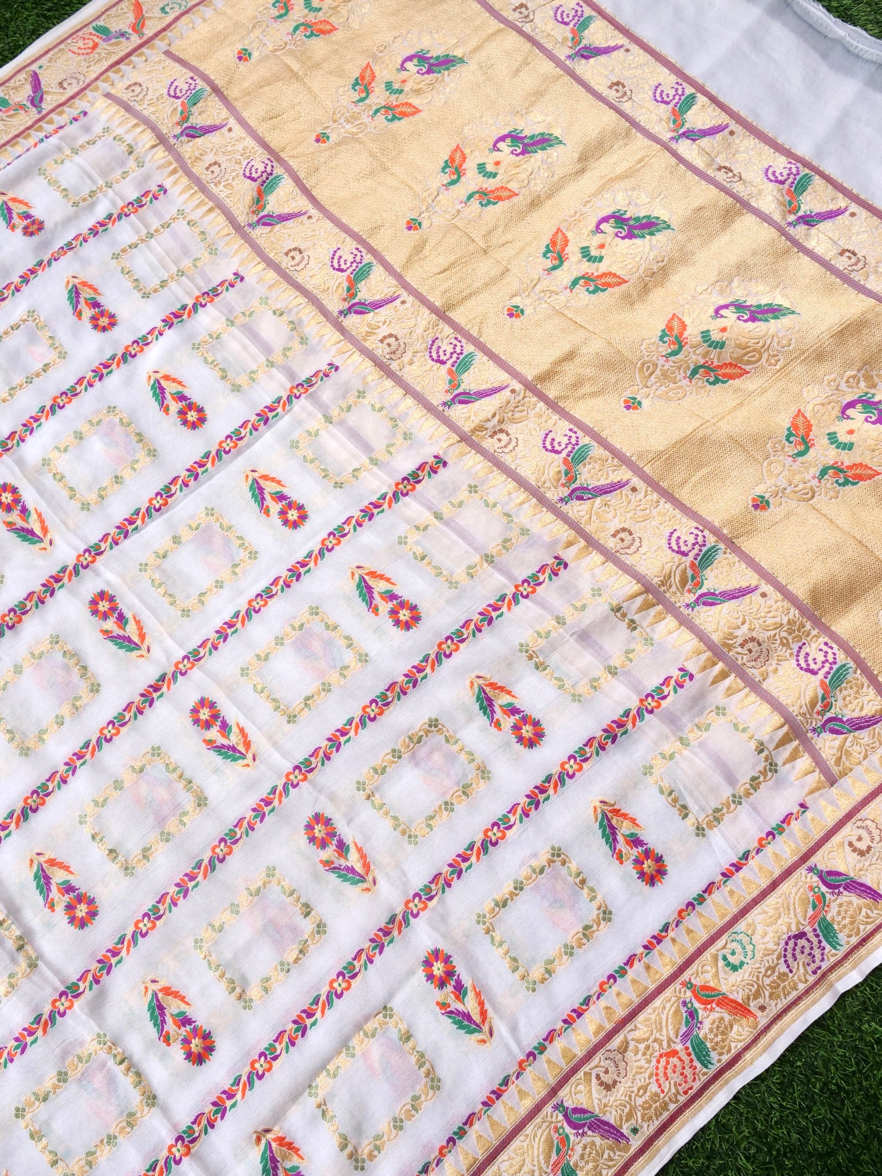 Georgette Banarasi Dyeable Dupatta