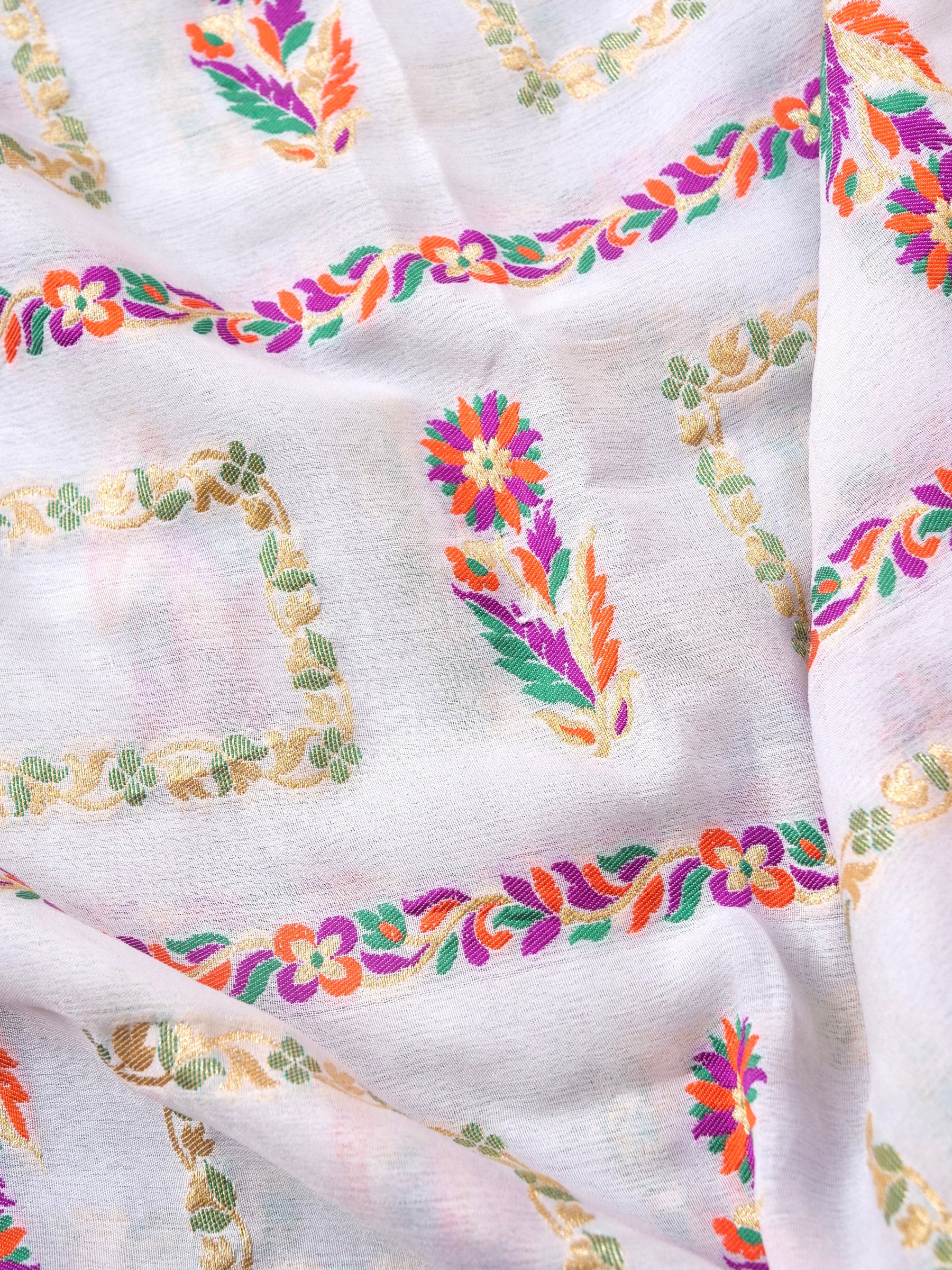 Georgette Banarasi Dyeable Dupatta