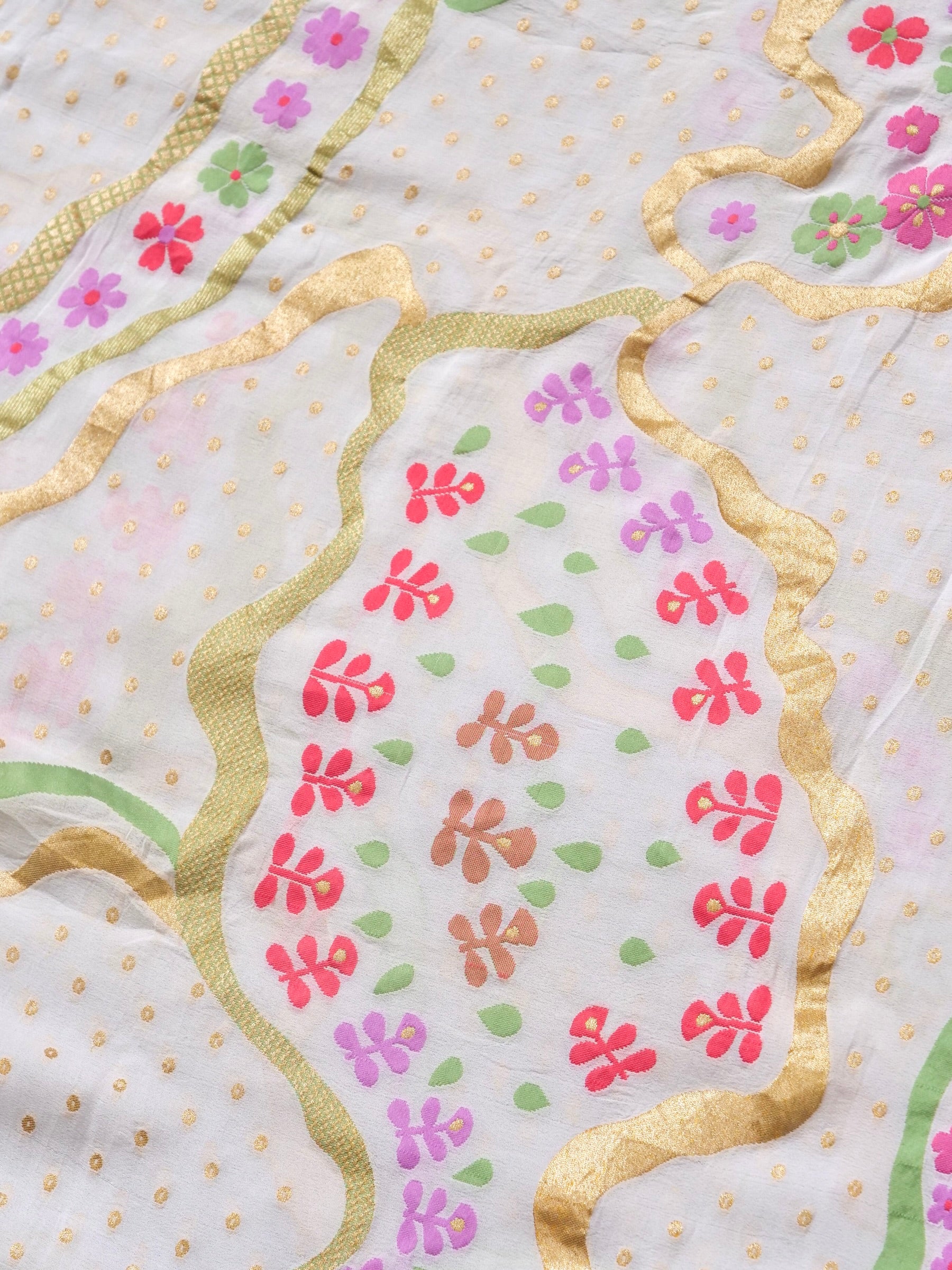 Georgette Banarasi Dyeable Dupatta