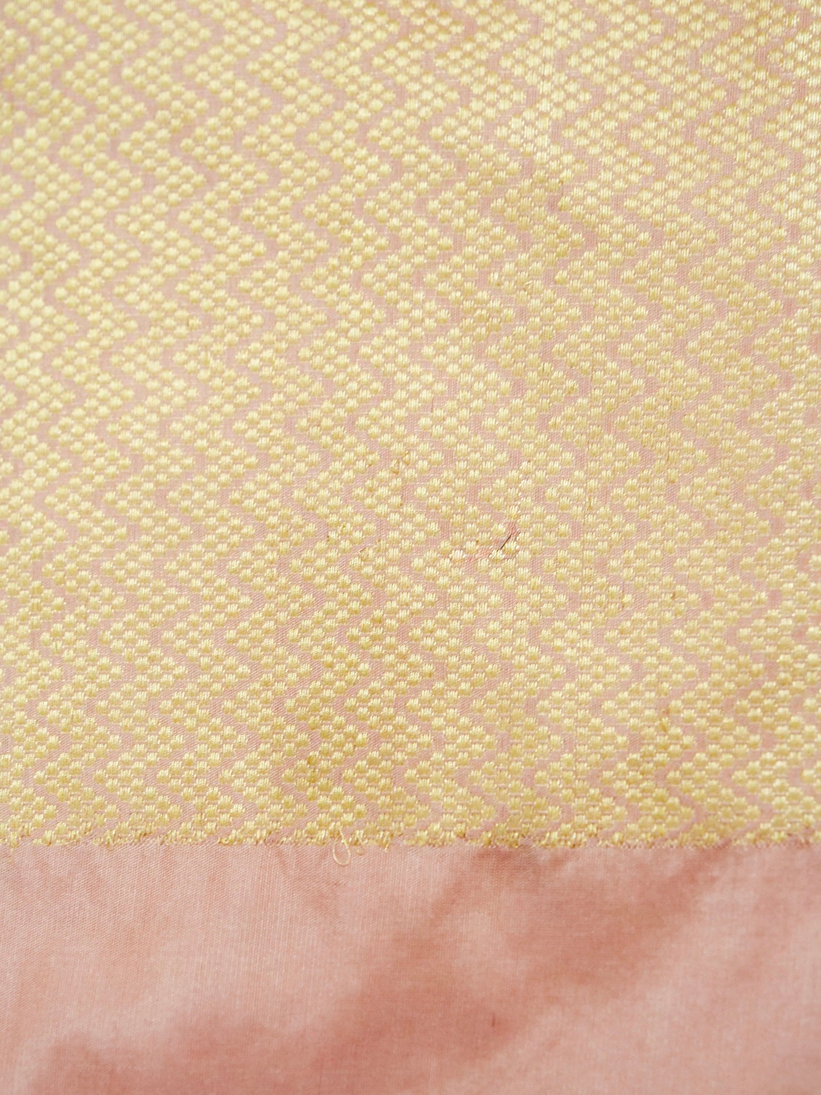 Banarasi Katan Silk Kadwa Skirt Border Handloom Saree | Blush Pink - Khinkhwab