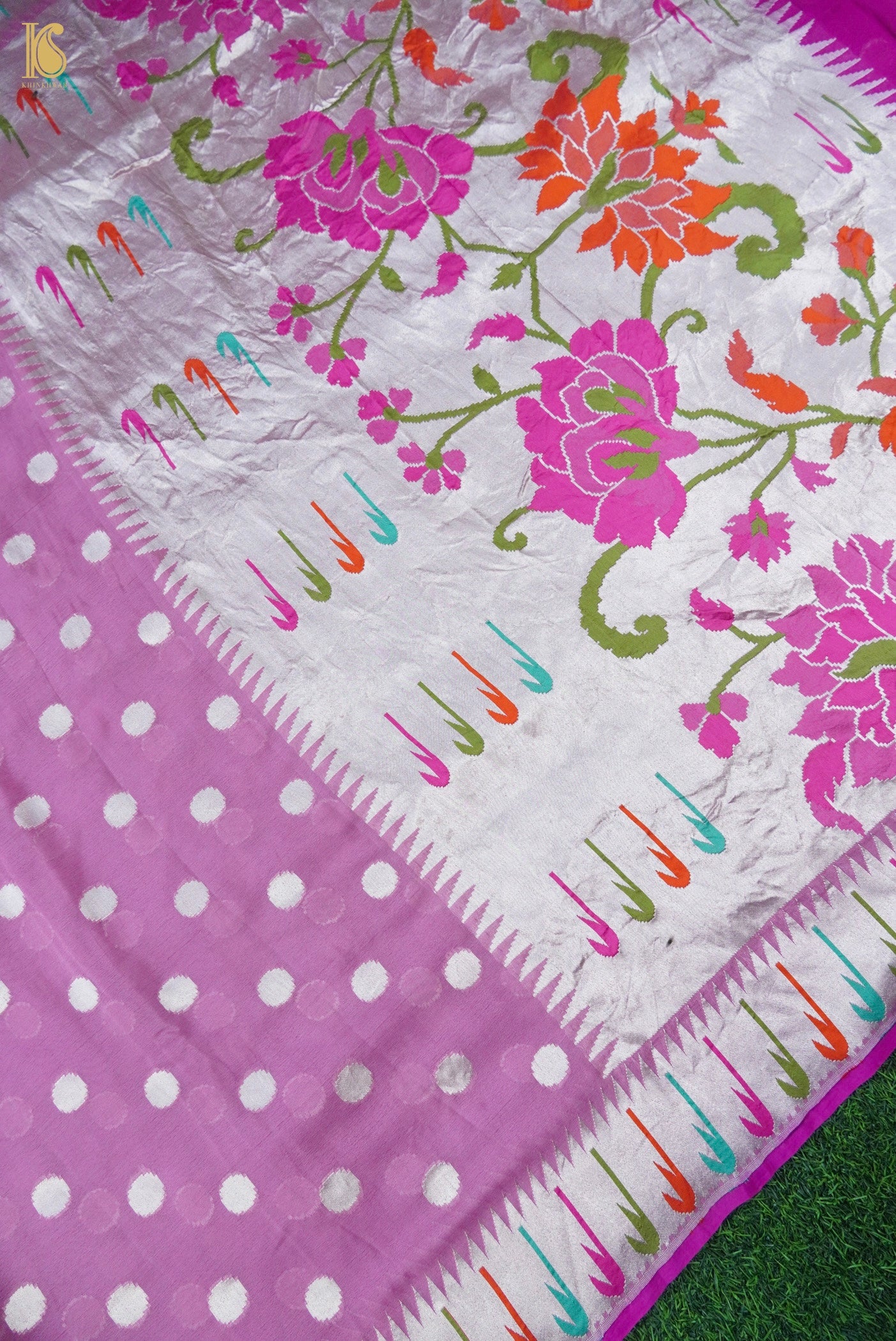 Banarasi Georgette Silk Muniya saree