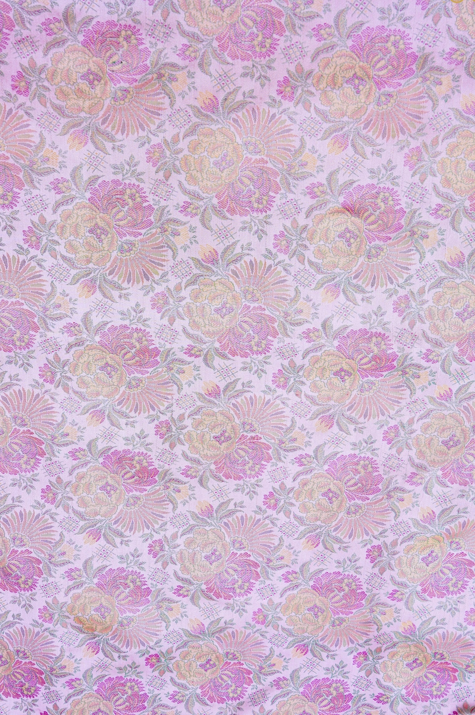 Handloom Banarasi Juhi Tanchoi Silk Fabric