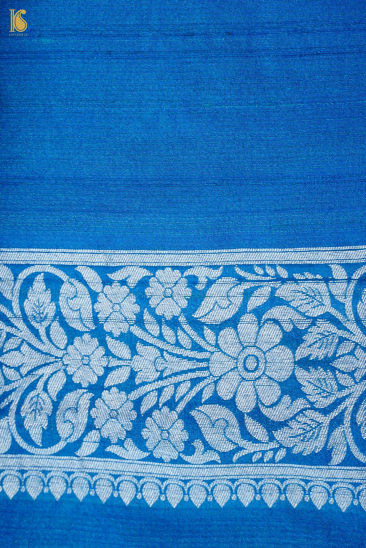 Handloom Banarasi Tussar Silk Meenakari Saree