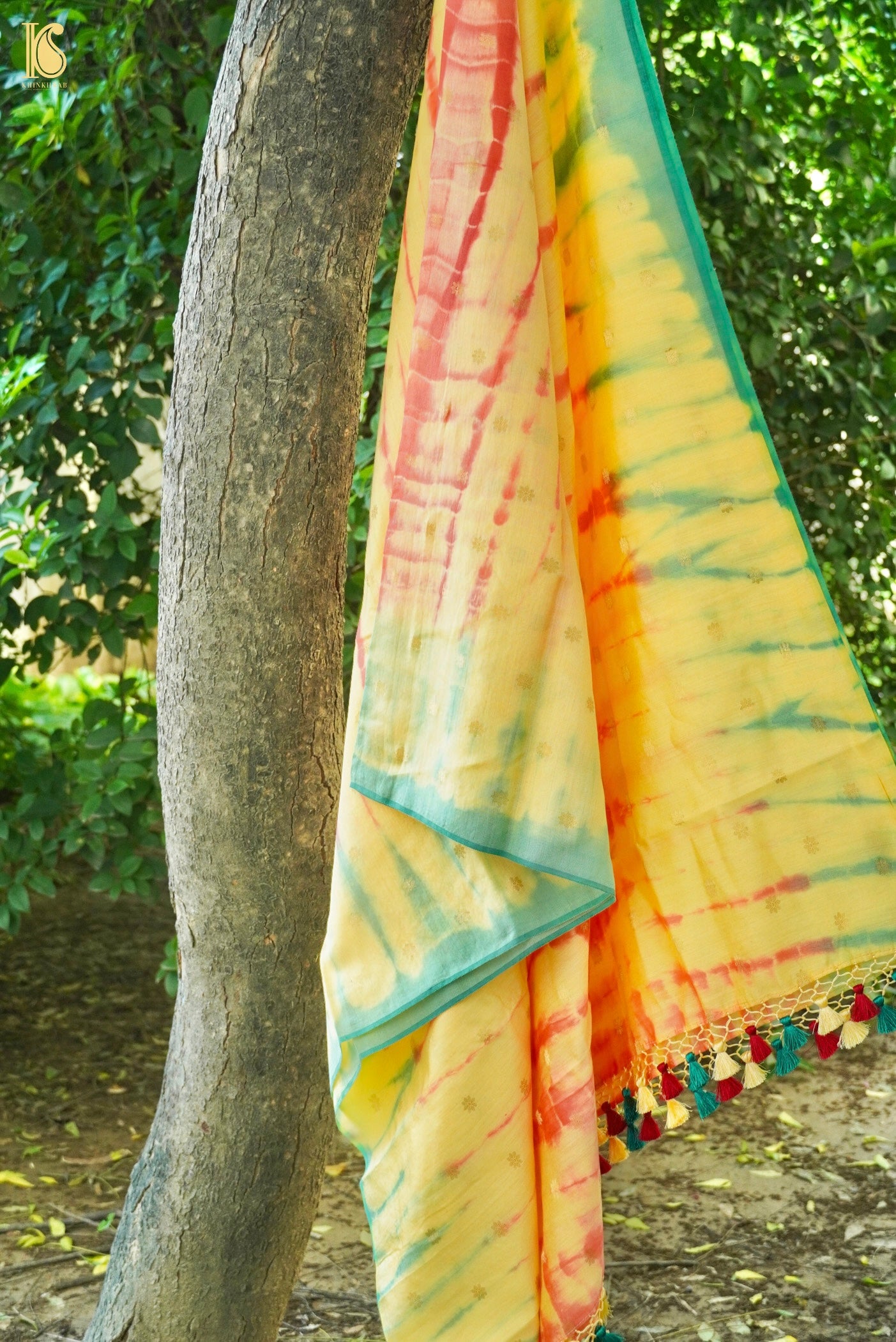 Banarasi Moonga Silk Dupatta with Booti