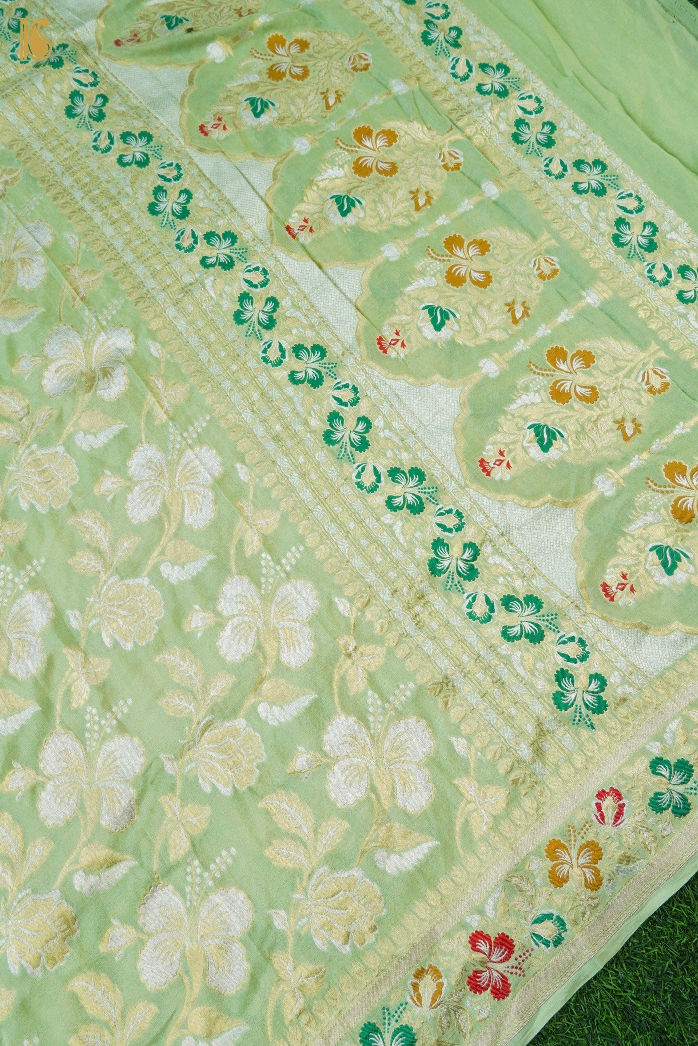 Georgette Banarasi Dahlia Dupatta