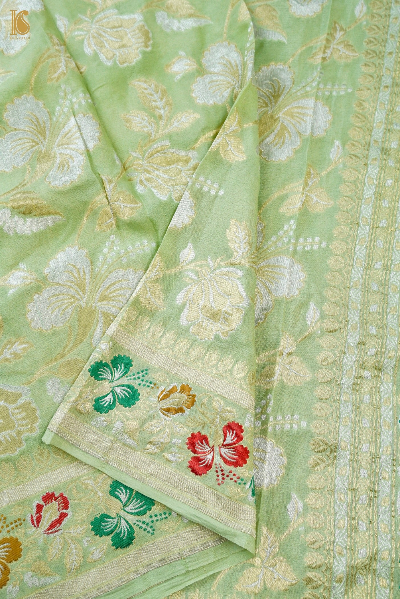 Georgette Banarasi Dahlia Dupatta