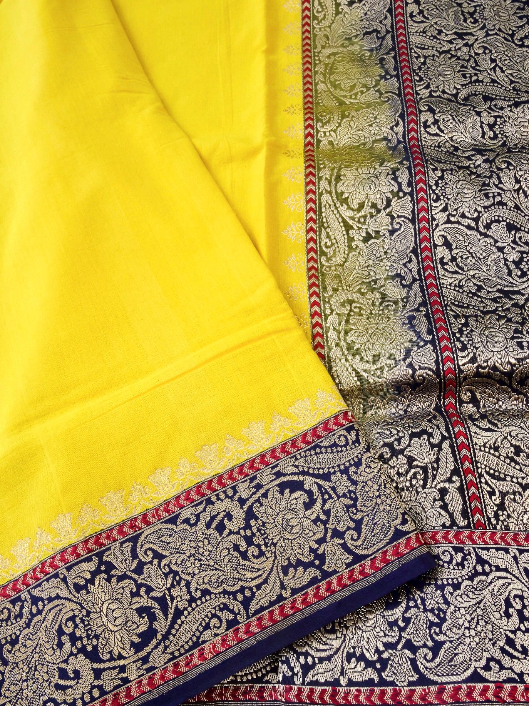 Banarasi Cotton Handloom Ektara Saree