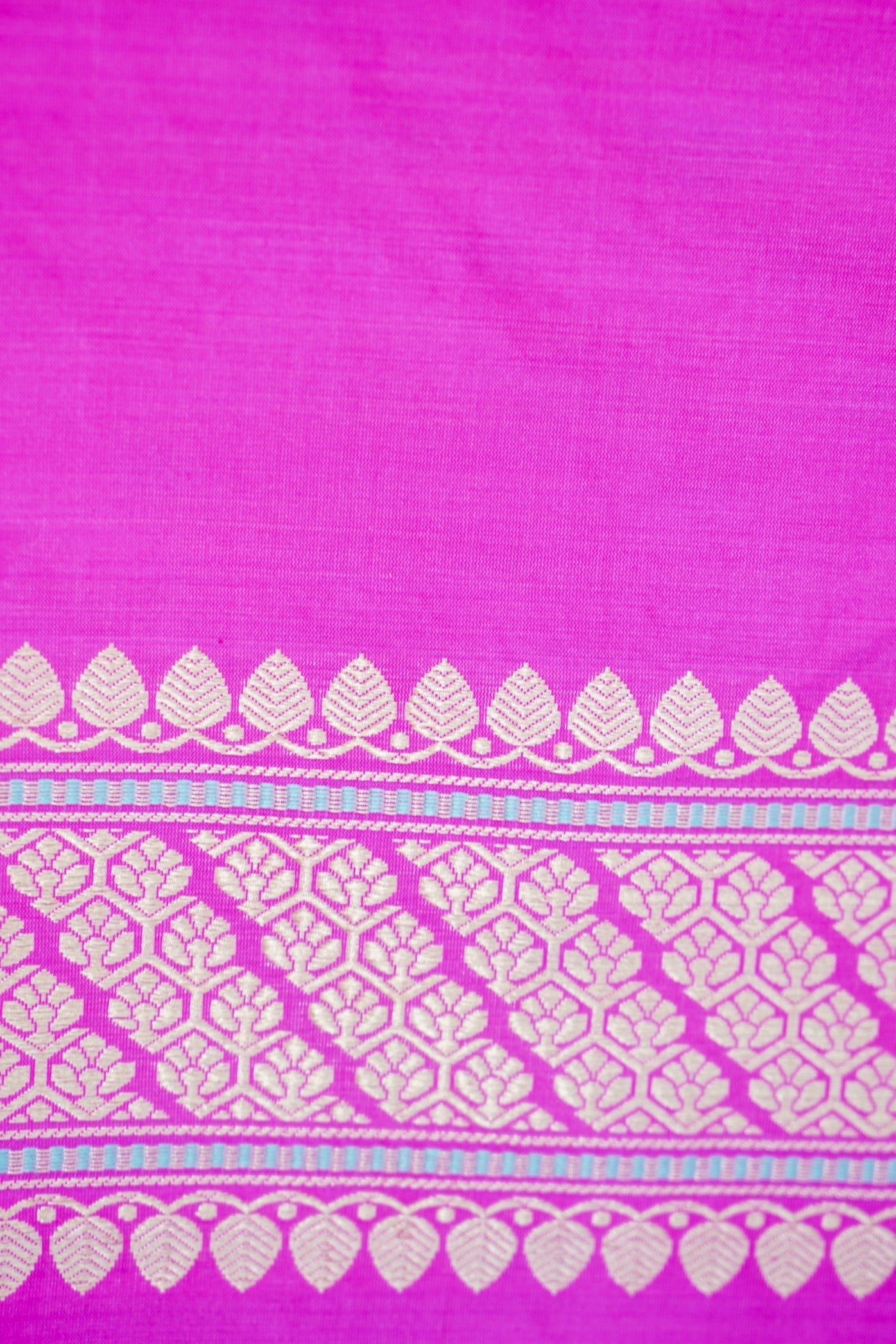 Banarasi Katan Silk Kadwa Handwoven Saree in Rose Pink - Khinkhwab