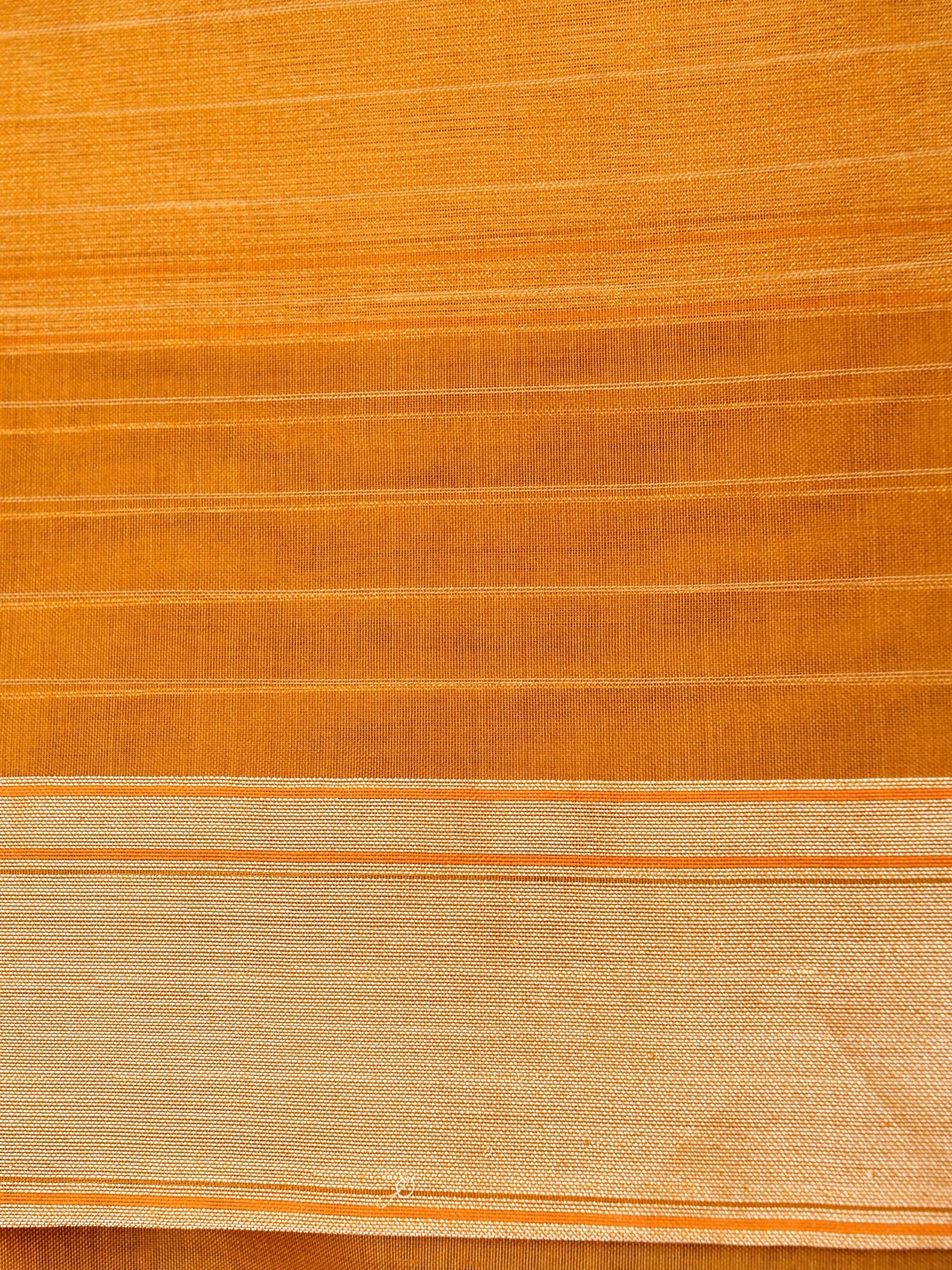 Handloom Banarasi Real Silver Zari Cotton Saree - Khinkhwab