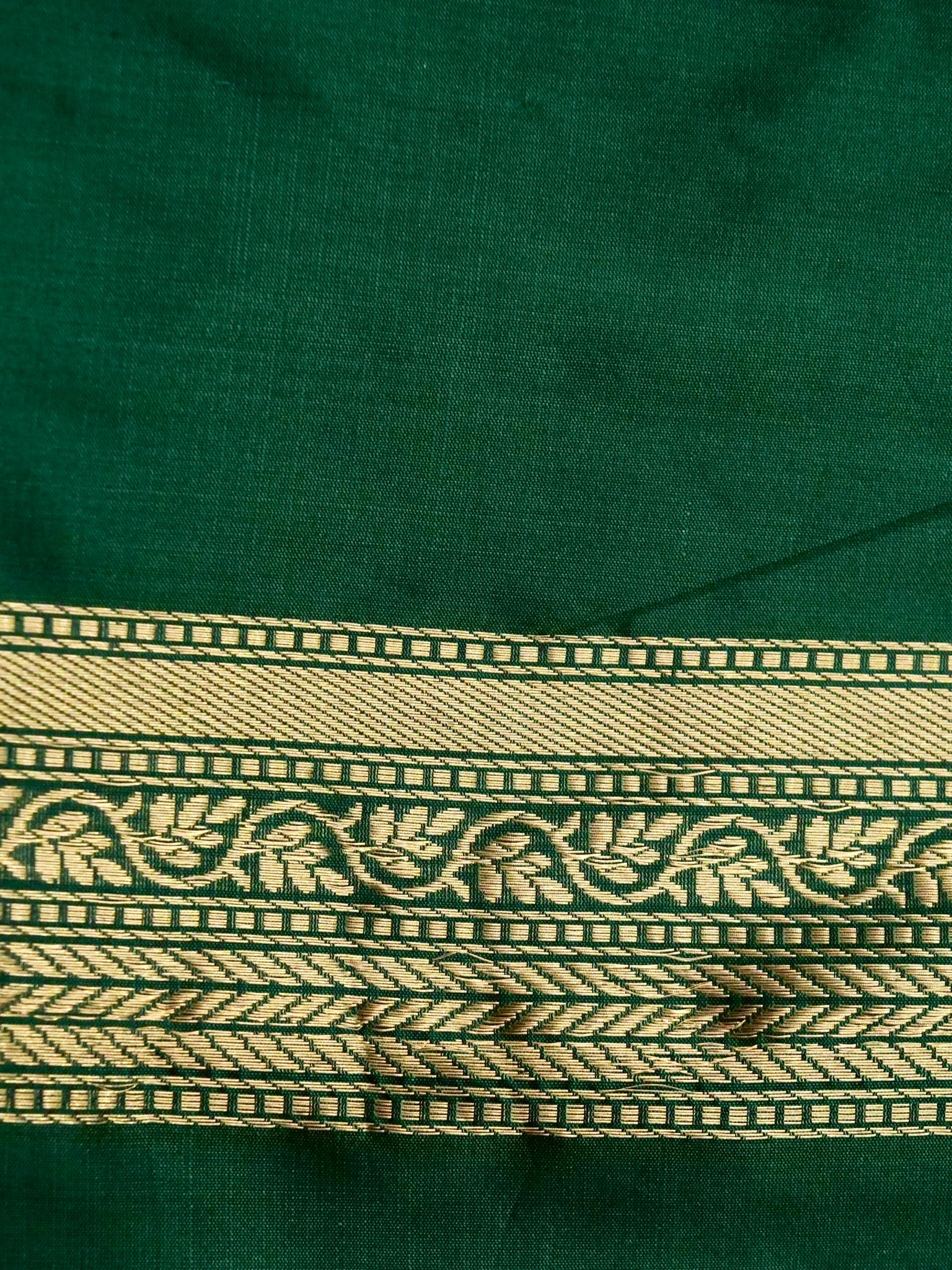 Handloom Banarasi Katan Silk Shikargah Jungle Saree - Khinkhwab