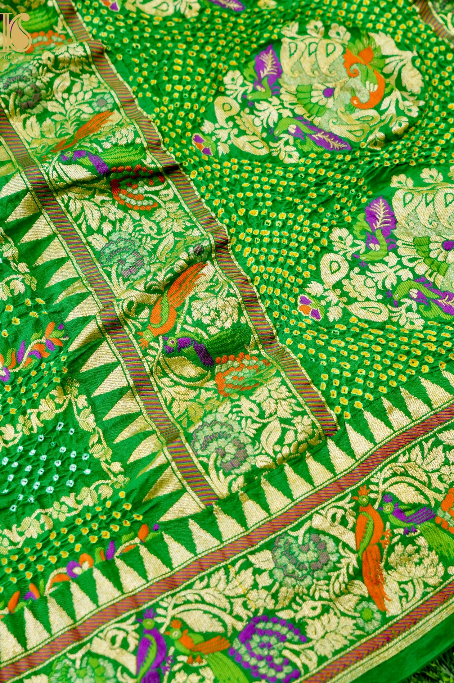 Banarasi Bandhani Georgette Dupatta