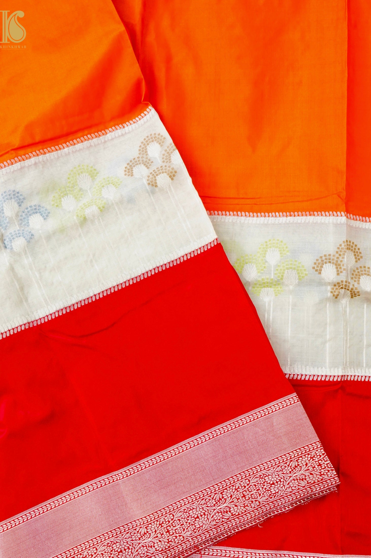 Handloom Banarasi Pure Katan Silk Kadwa Saree