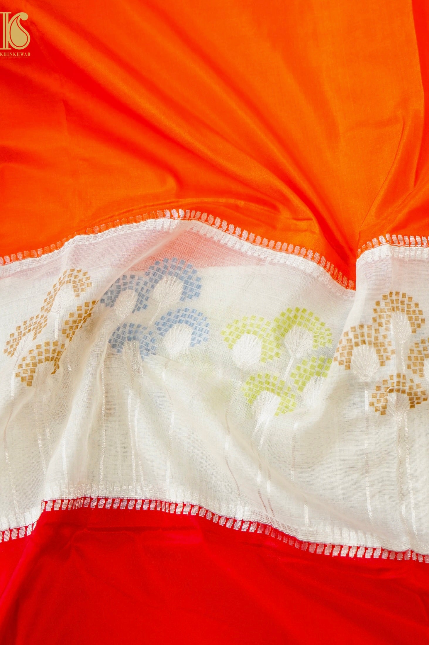 Handloom Banarasi Pure Katan Silk Kadwa Saree