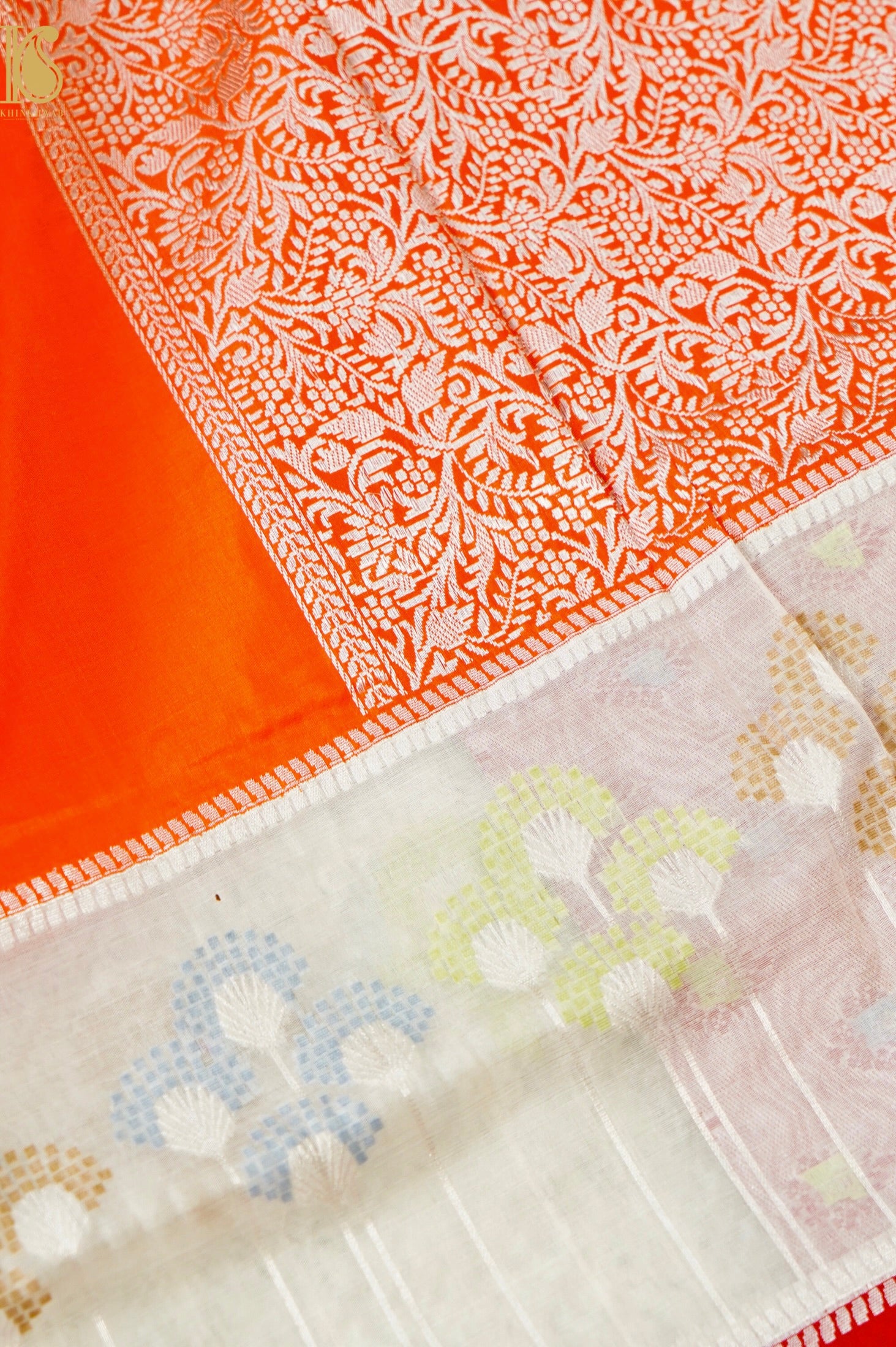 Handloom Banarasi Pure Katan Silk Kadwa Saree