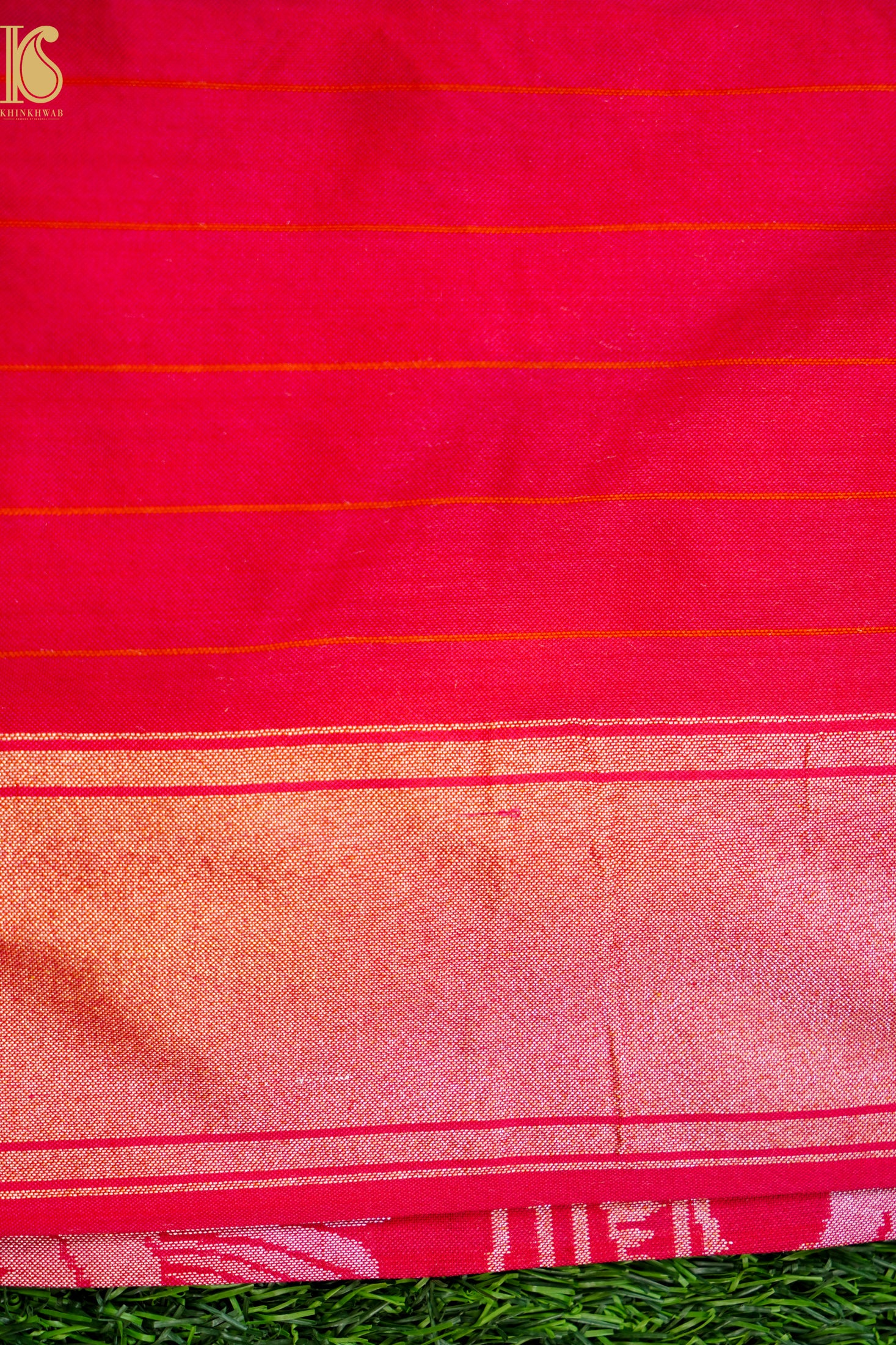 Handloom Pure Katan Silk Shikargah Banarasi Saree