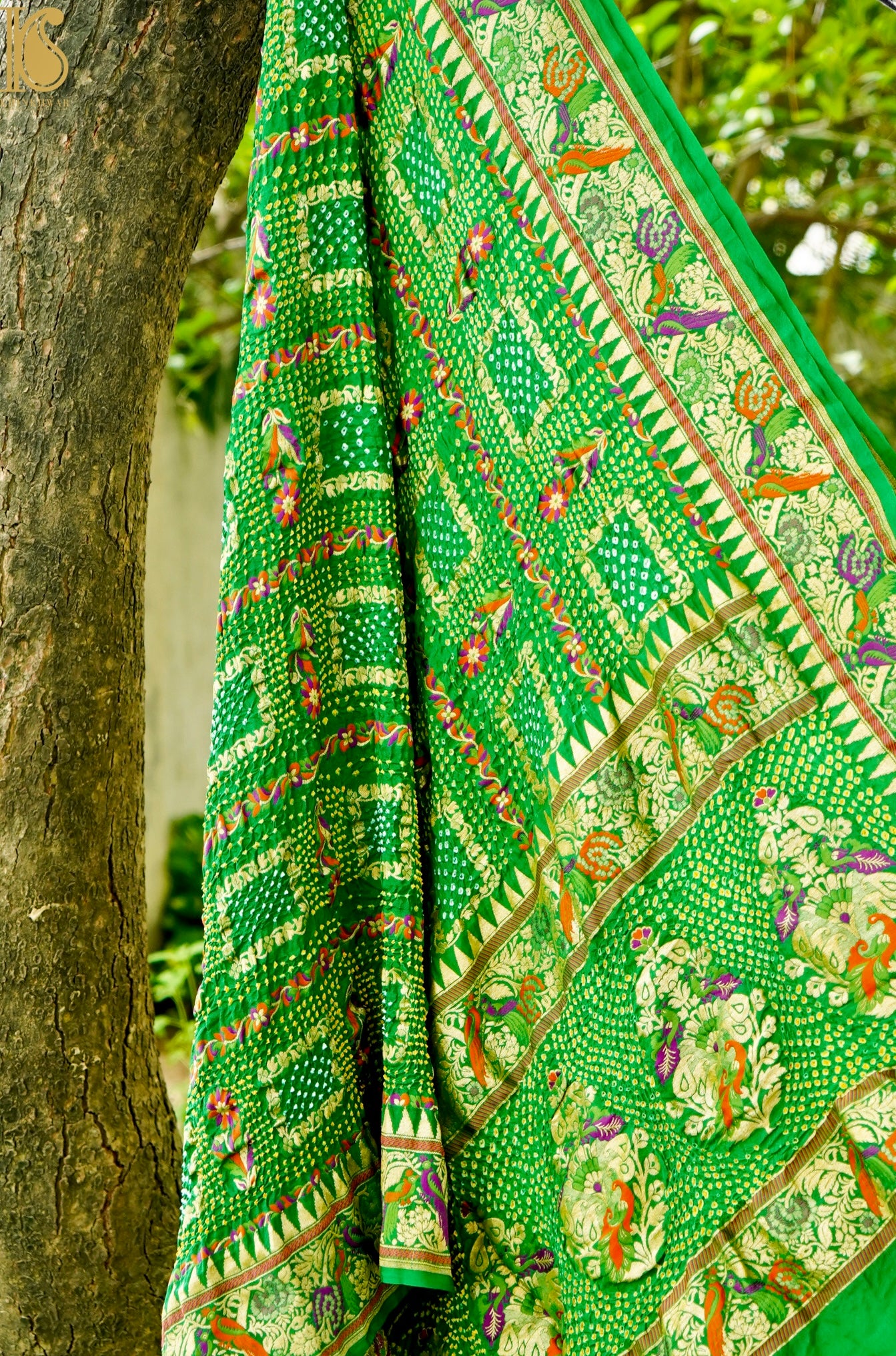 Banarasi Bandhani Georgette Dupatta