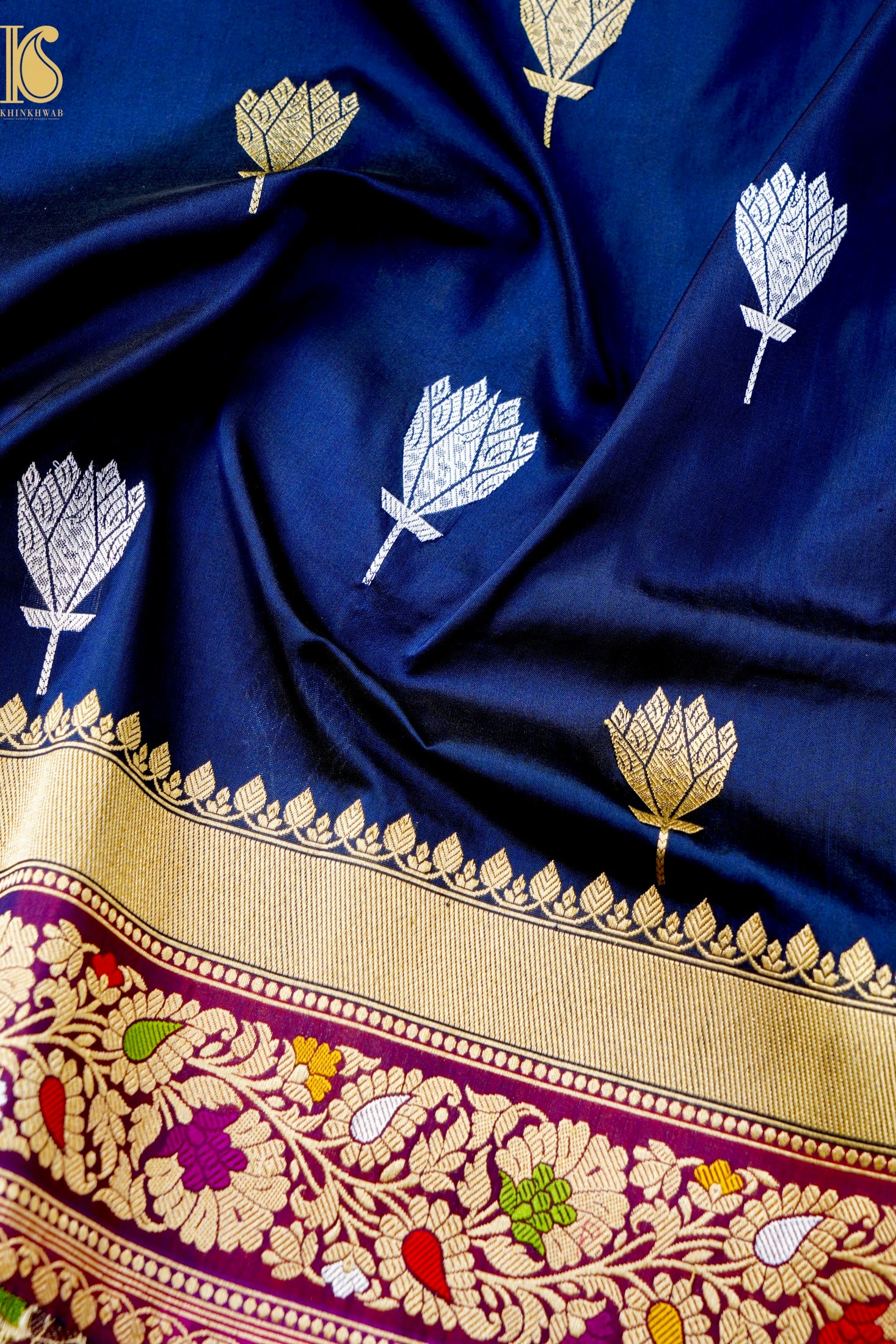 Handloom Banarasi Pure Katan Silk Kadwa Saree