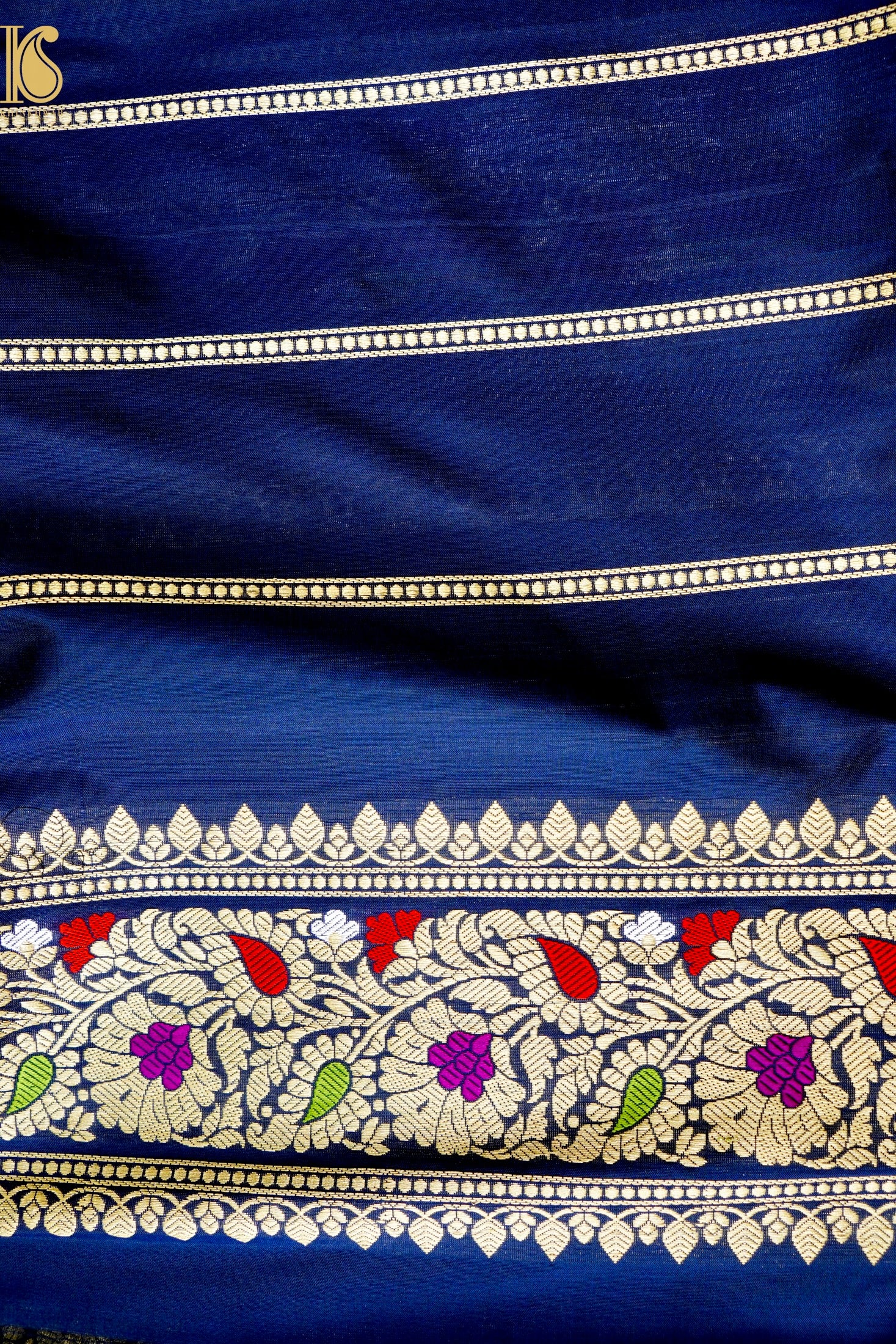 Handloom Banarasi Pure Katan Silk Kadwa Saree