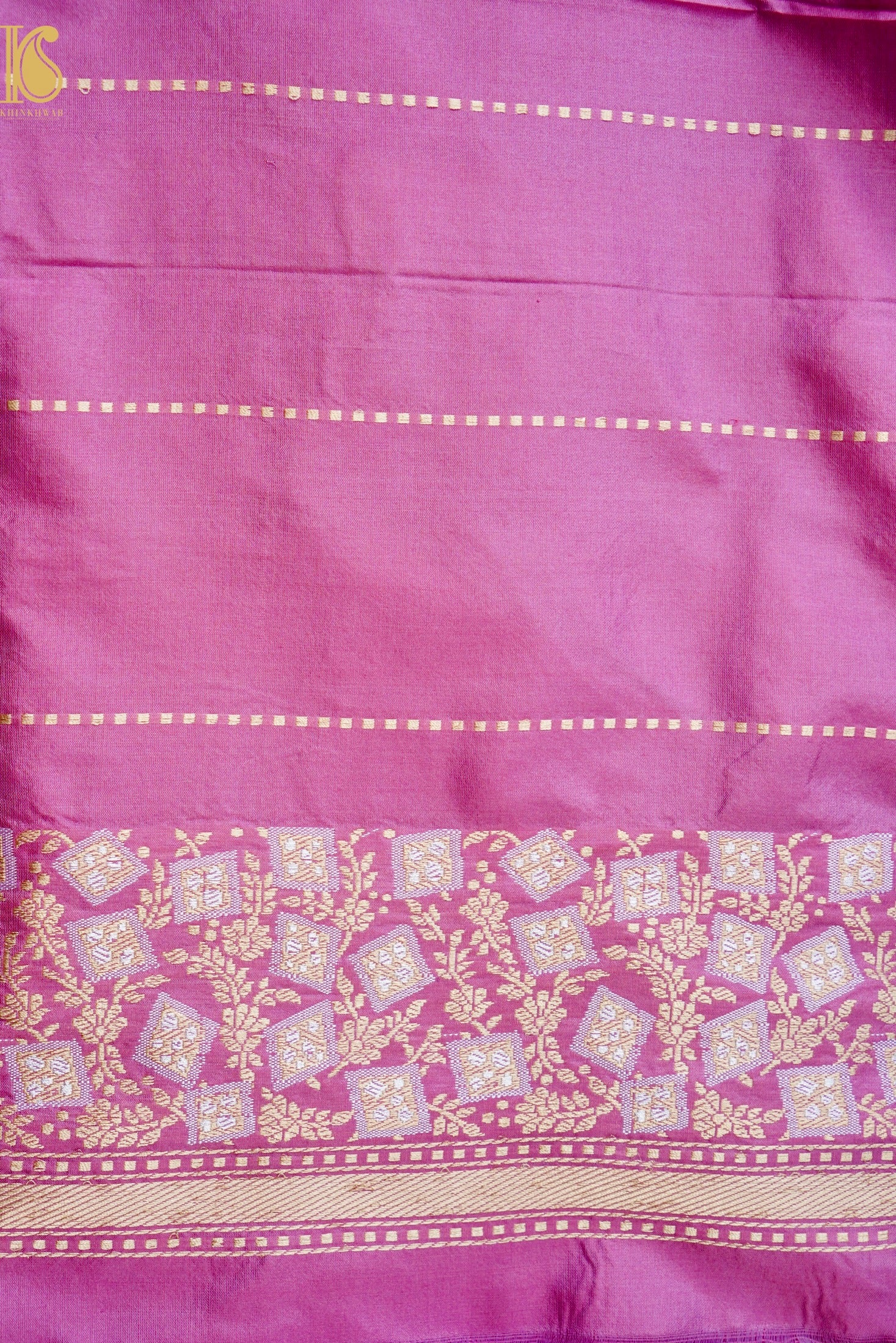 Handloom Banarasi Pure Katan Silk Kadwa Saree