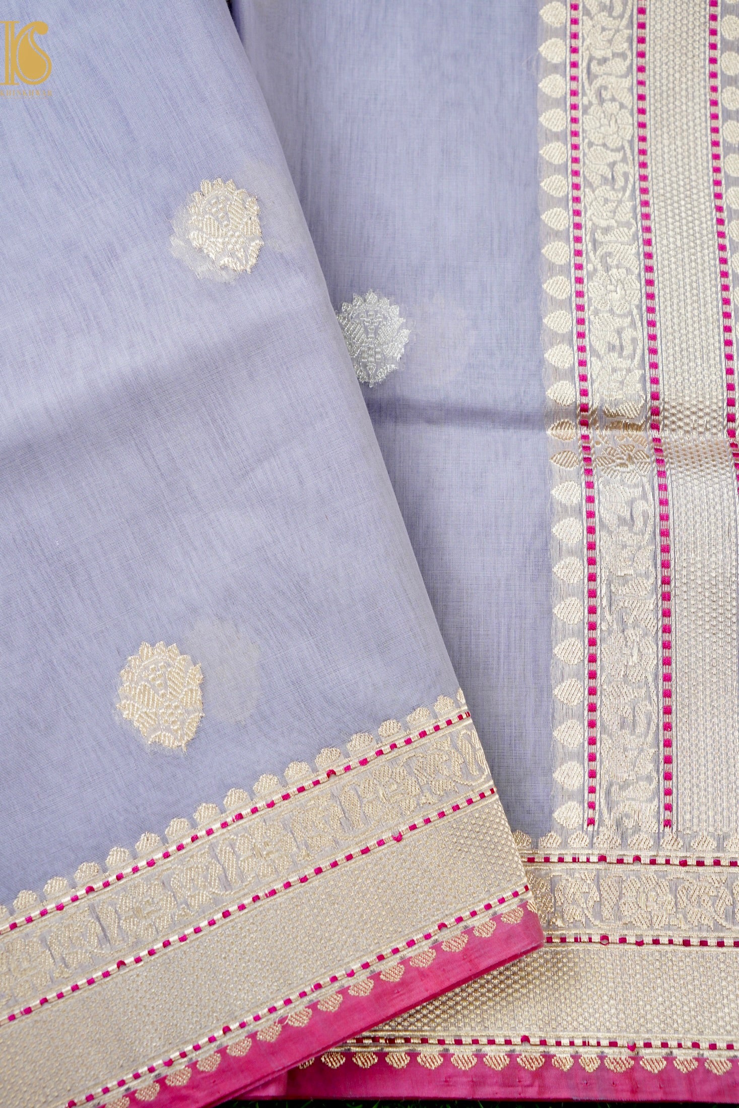 Banarasi Cotton Handloom Kadwa Saree