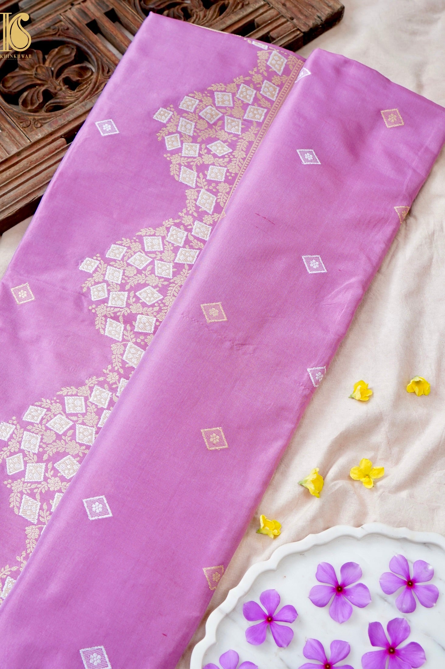 Handloom Banarasi Pure Katan Silk Kadwa Saree