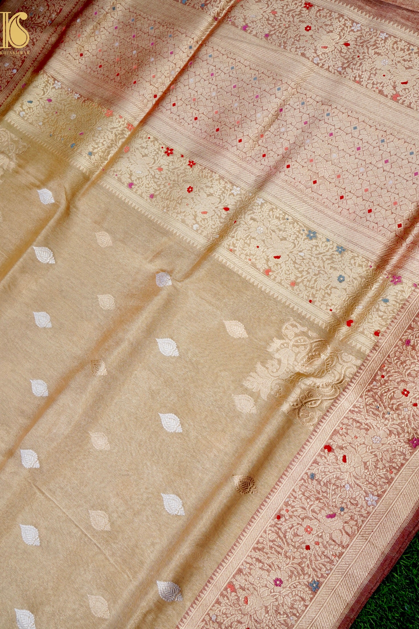 Pure Tissue by Cotton Handloom Banarasi Saree