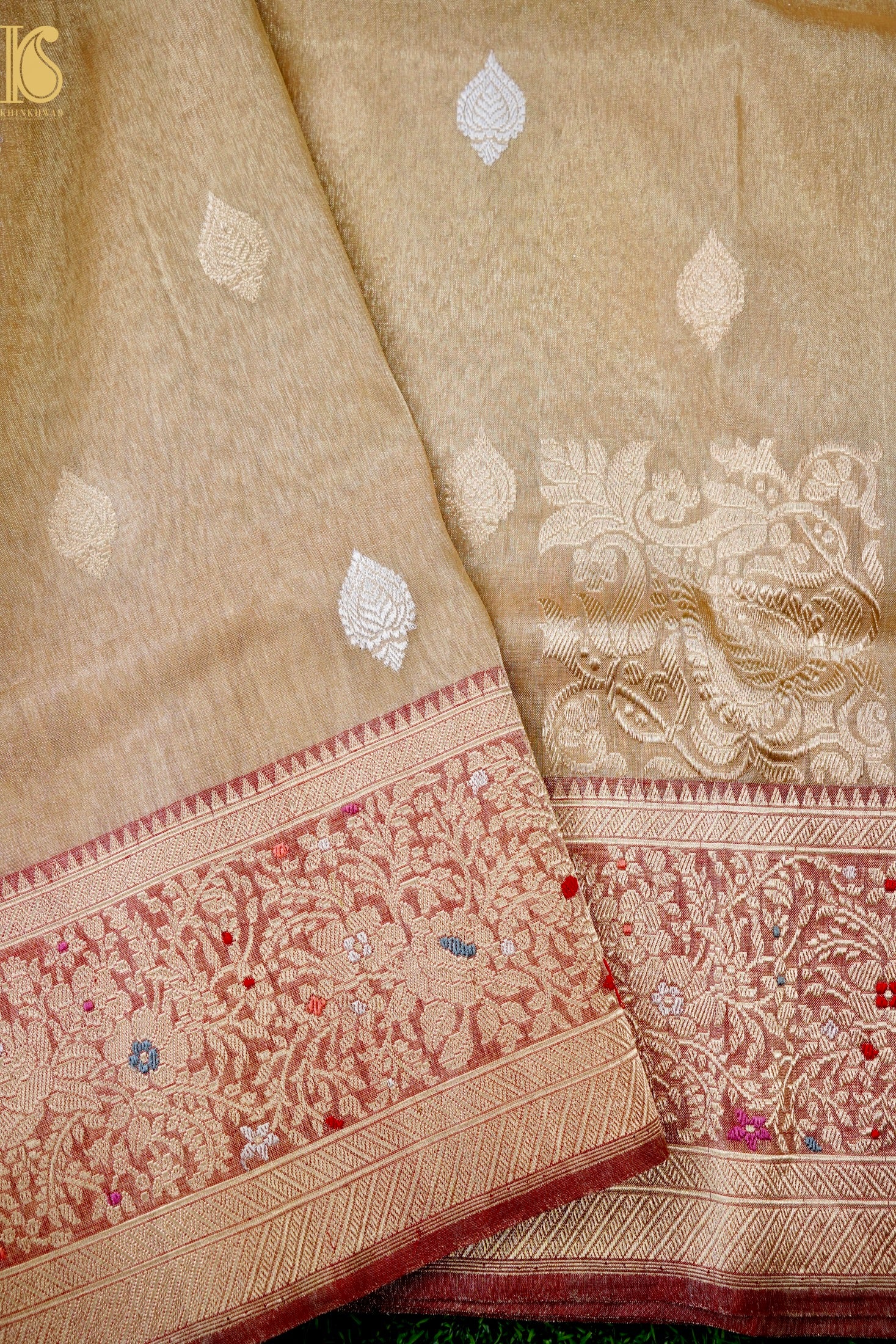 Pure Tissue by Cotton Handloom Banarasi Saree