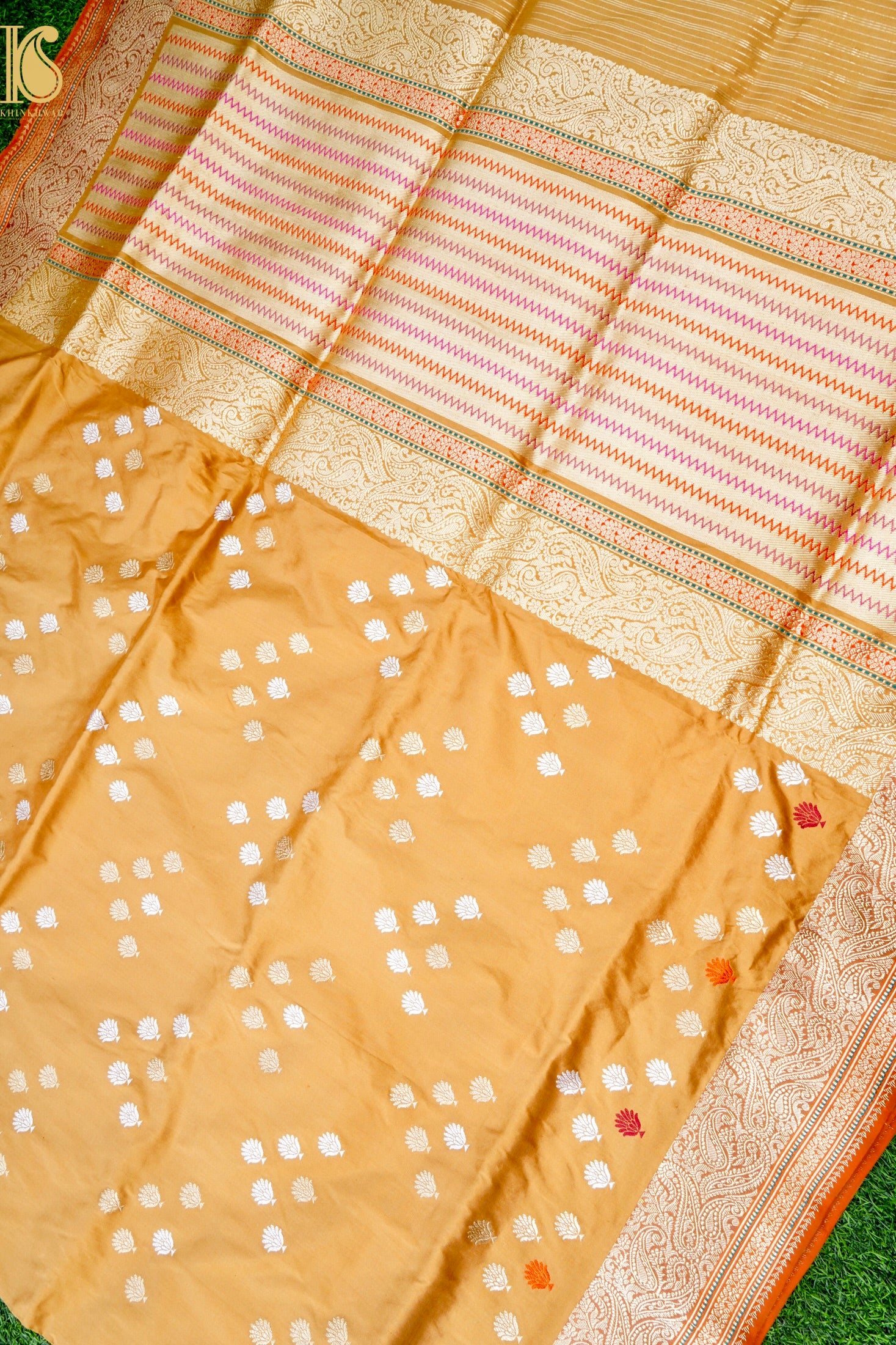 Handloom Banarasi Pure Katan Silk Kadwa Saree