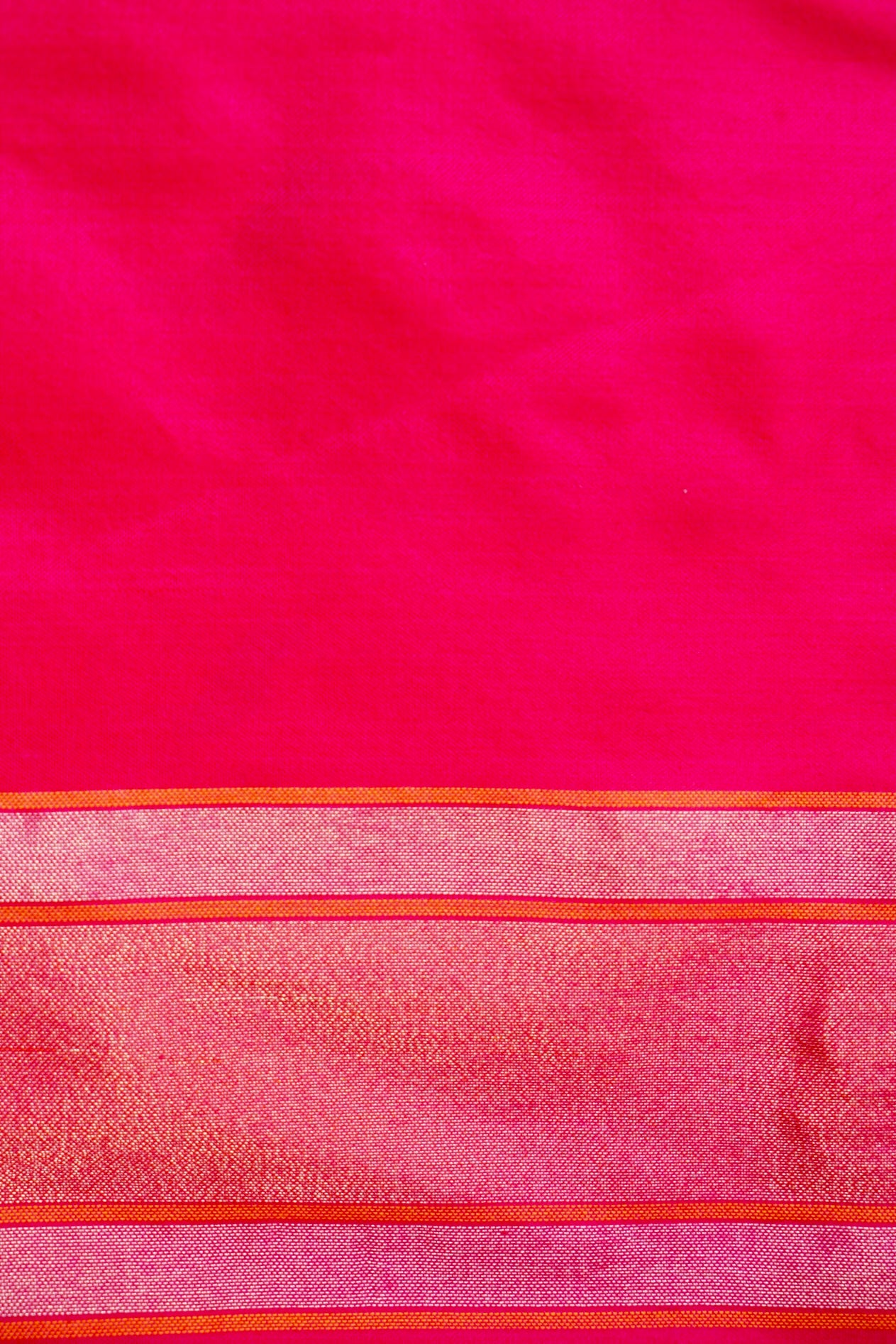 Handloom Banarasi Silk Real Silver Zari Jamdani Saree
